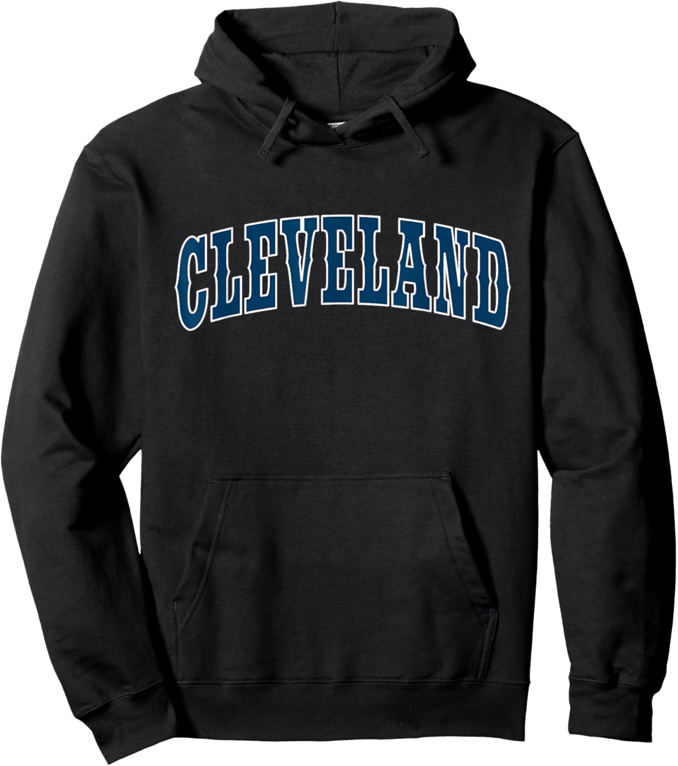 CLEVELAND - Throwback Design - Classic Hoodie - Hoodie | Black