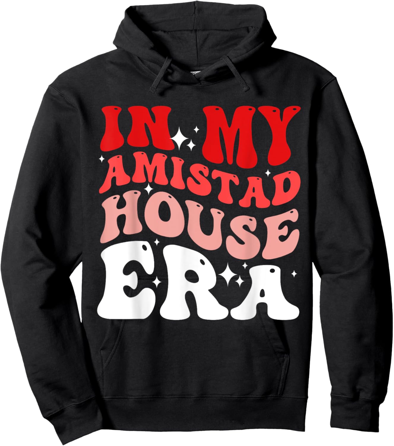AMISTAD House of Friendship Era RCA Friendship School Sit Hoodie - Hoodie | Black