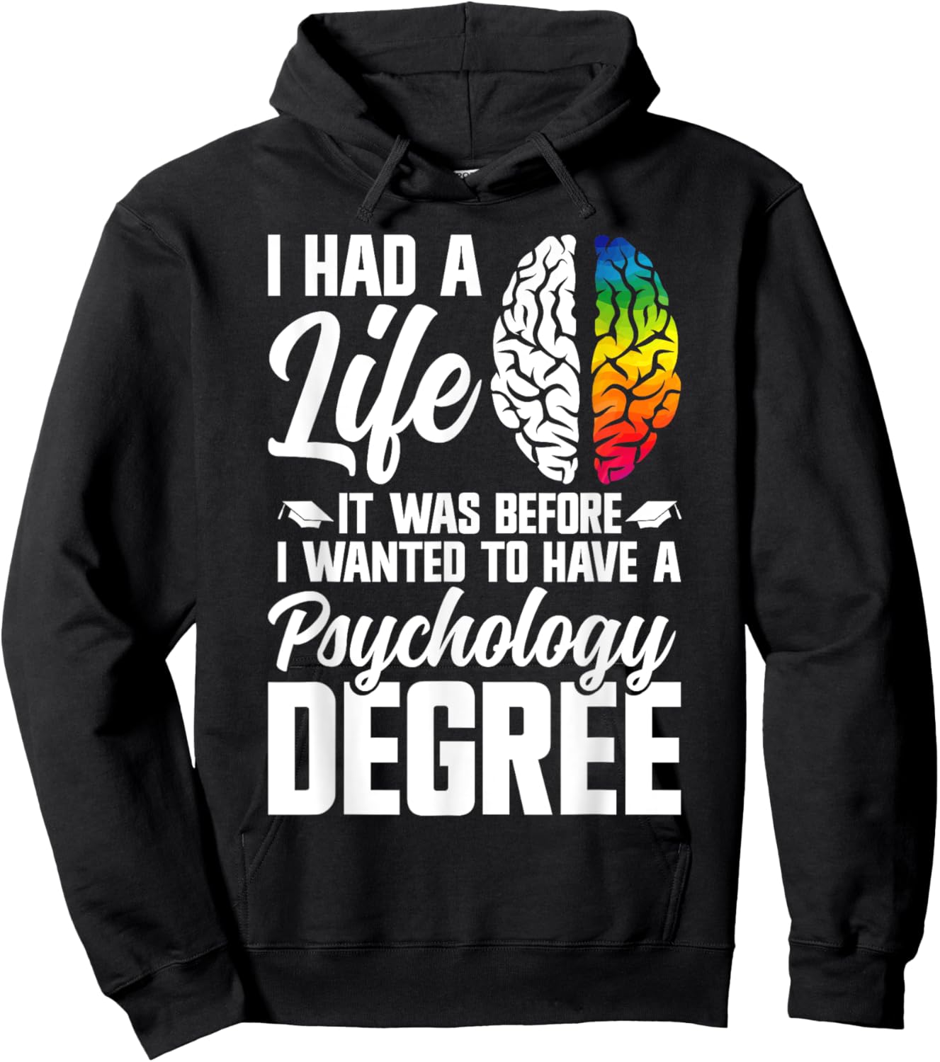 Psychology Degree Master of Psychology Psychology Doctor Hoodie - Hoodie | Black