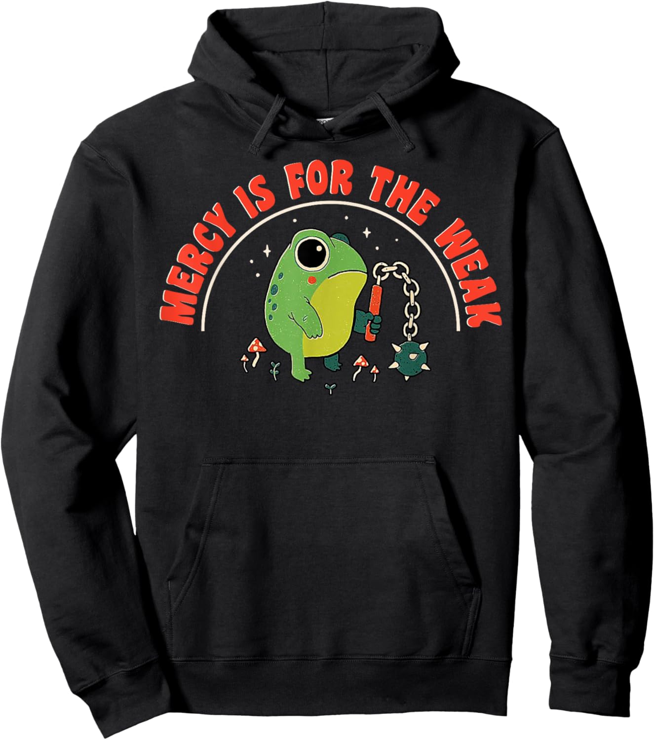 Mercy Is For The Weak Hoodie - Hoodie | Black