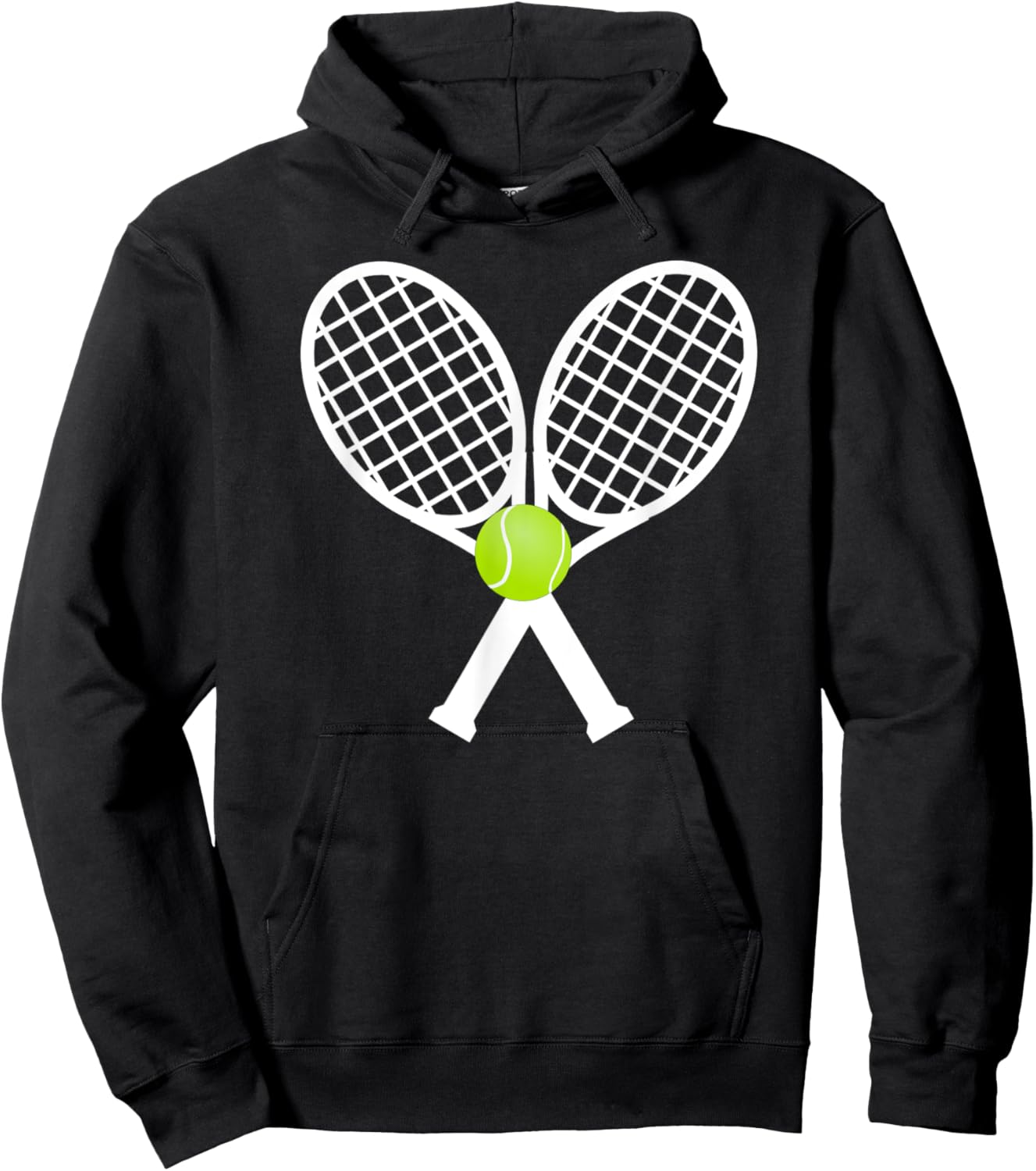 Tennis Rackets Hoodie - Hoodie | Black