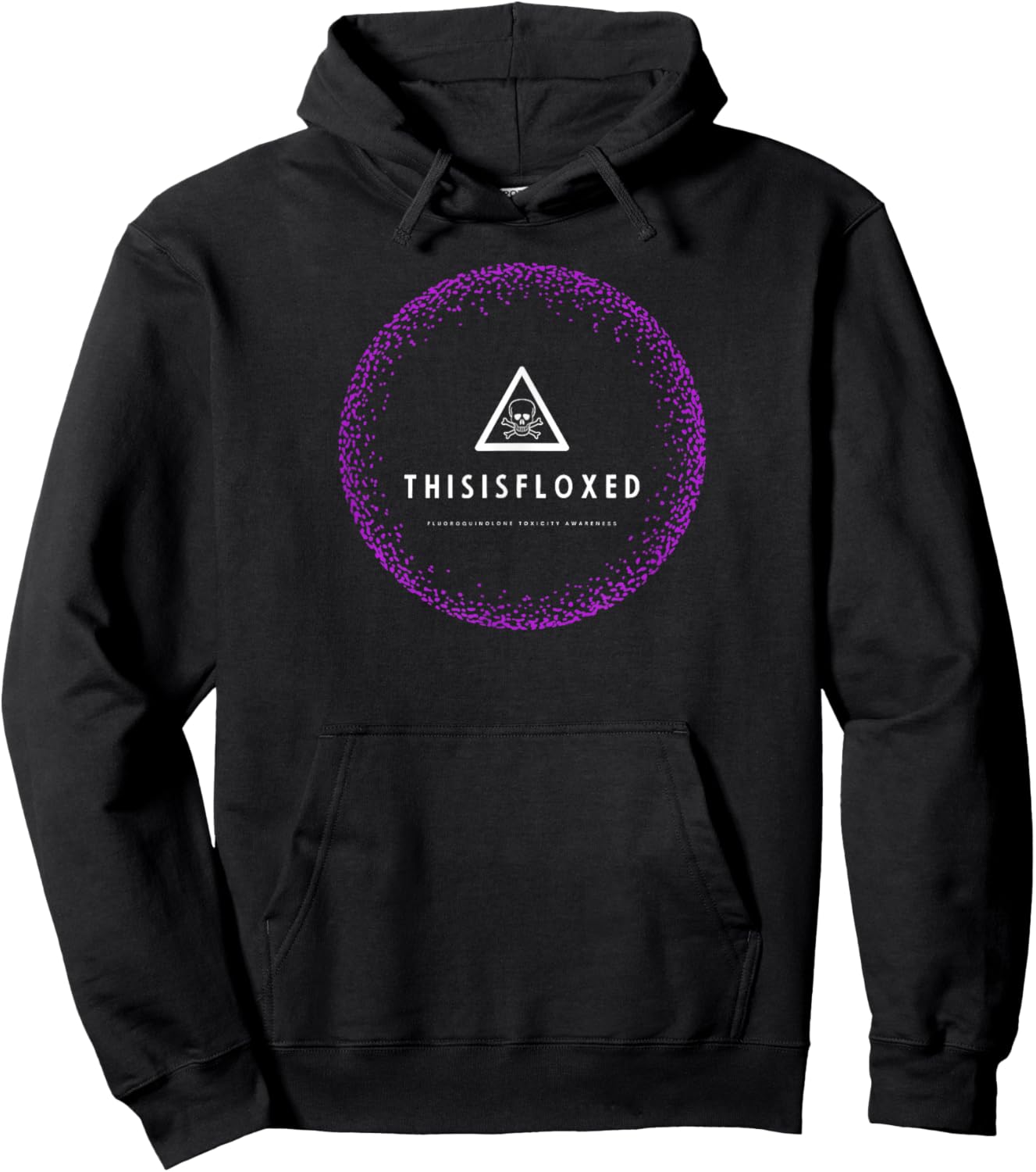 This is Floxed - Fluoroquinolone Toxicity Awareness Hoodie - Hoodie | Black