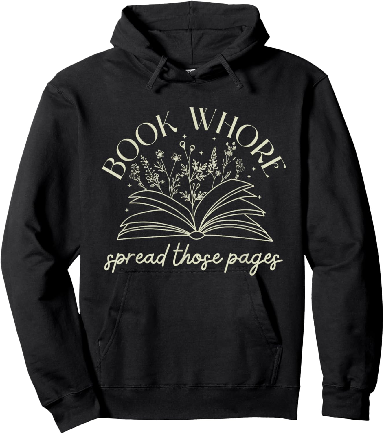Book Whore Spread Those Pages like a Good Girl stfuattdlagg Hoodie - Hoodie | Black