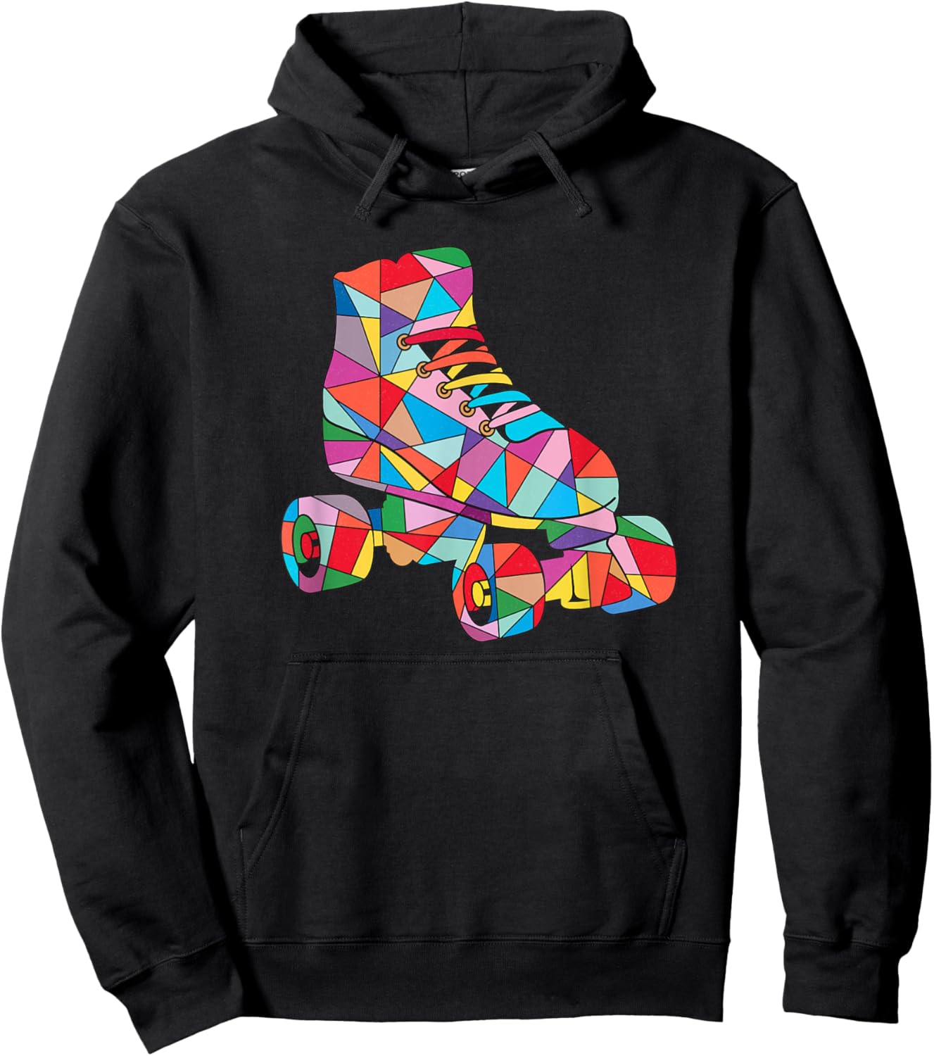 Roller Skater Rollerskate Kids Women Roller Skating Girls Hoodie - Hoodie | Black