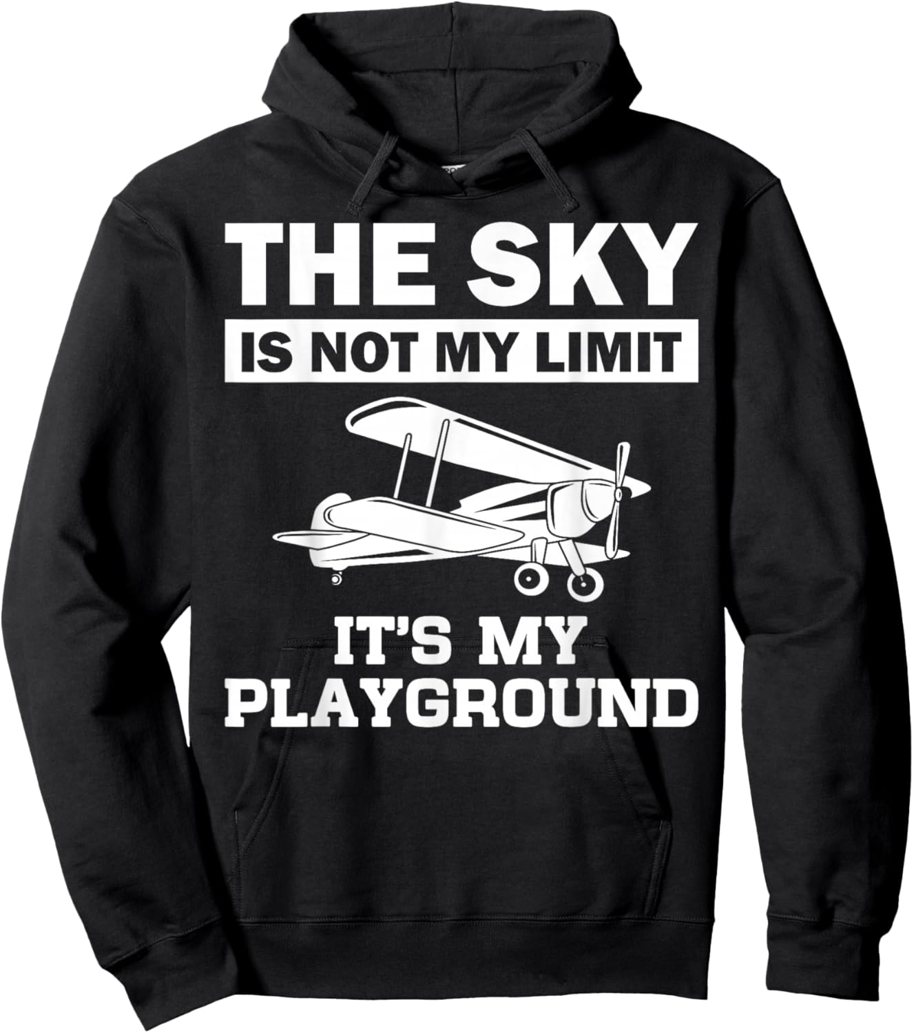 Funny Pilot Design Women Aviation Airplane Pilot Hoodie - Hoodie | Black
