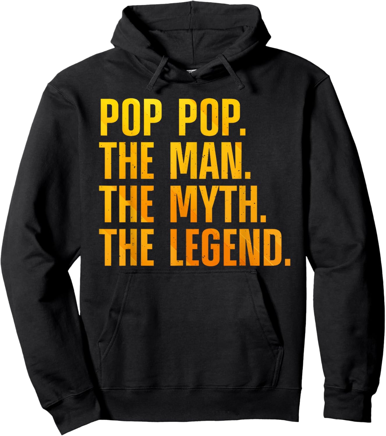 Pop Pop Art For Grandpa Grandfather From Grandkids Pop Pop Hoodie - Hoodie | Black