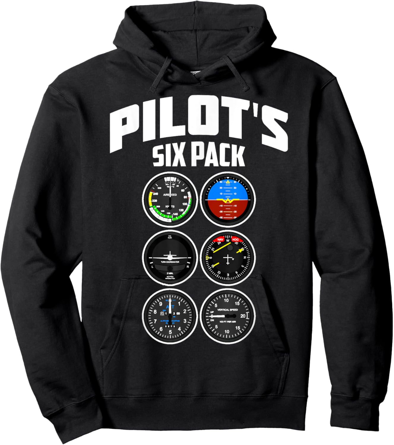 Funny Airplane Novelty Women Aviation Airplane Pilot Hoodie - Hoodie | Black