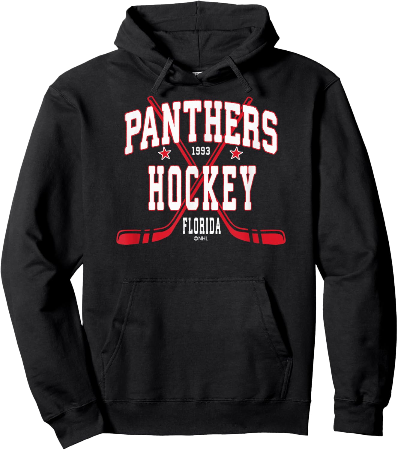 Florida Panthers Stars Officially Licensed Hoodie - Hoodie | Black