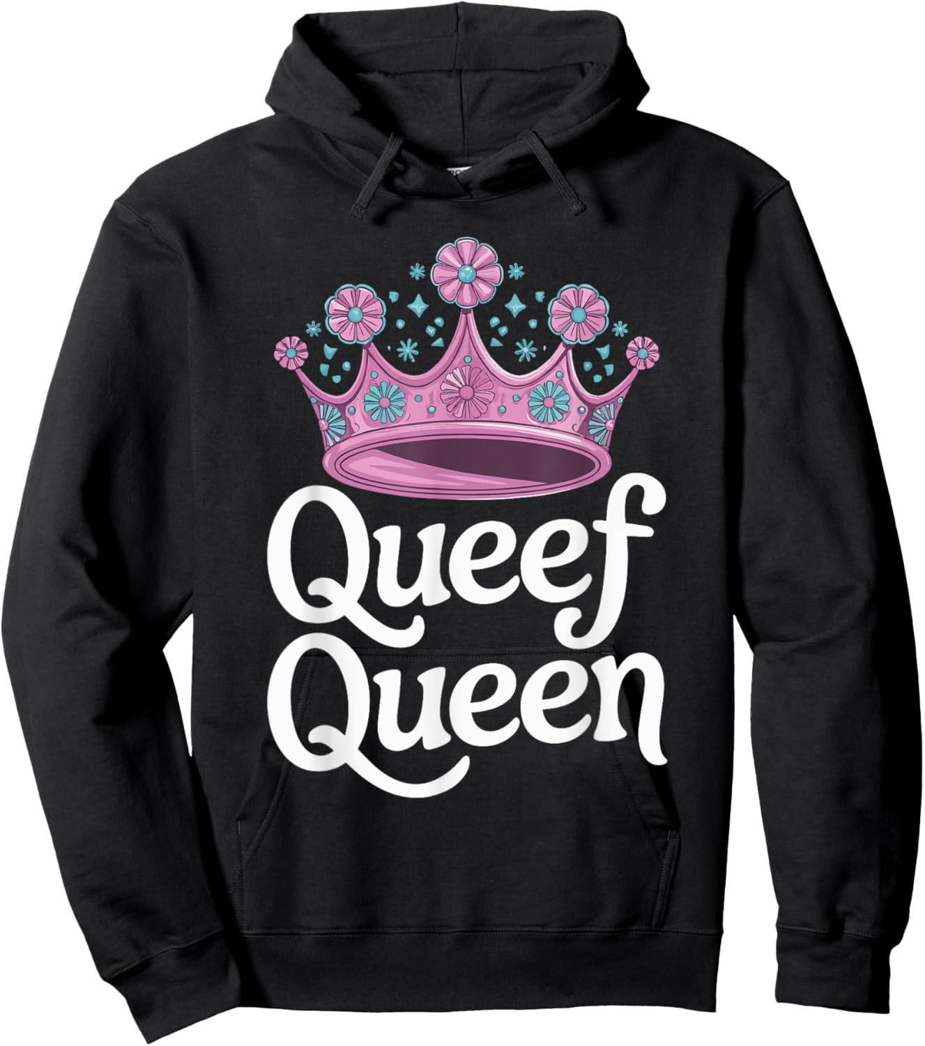 Queef Queen Hoodie - Hoodie | Black