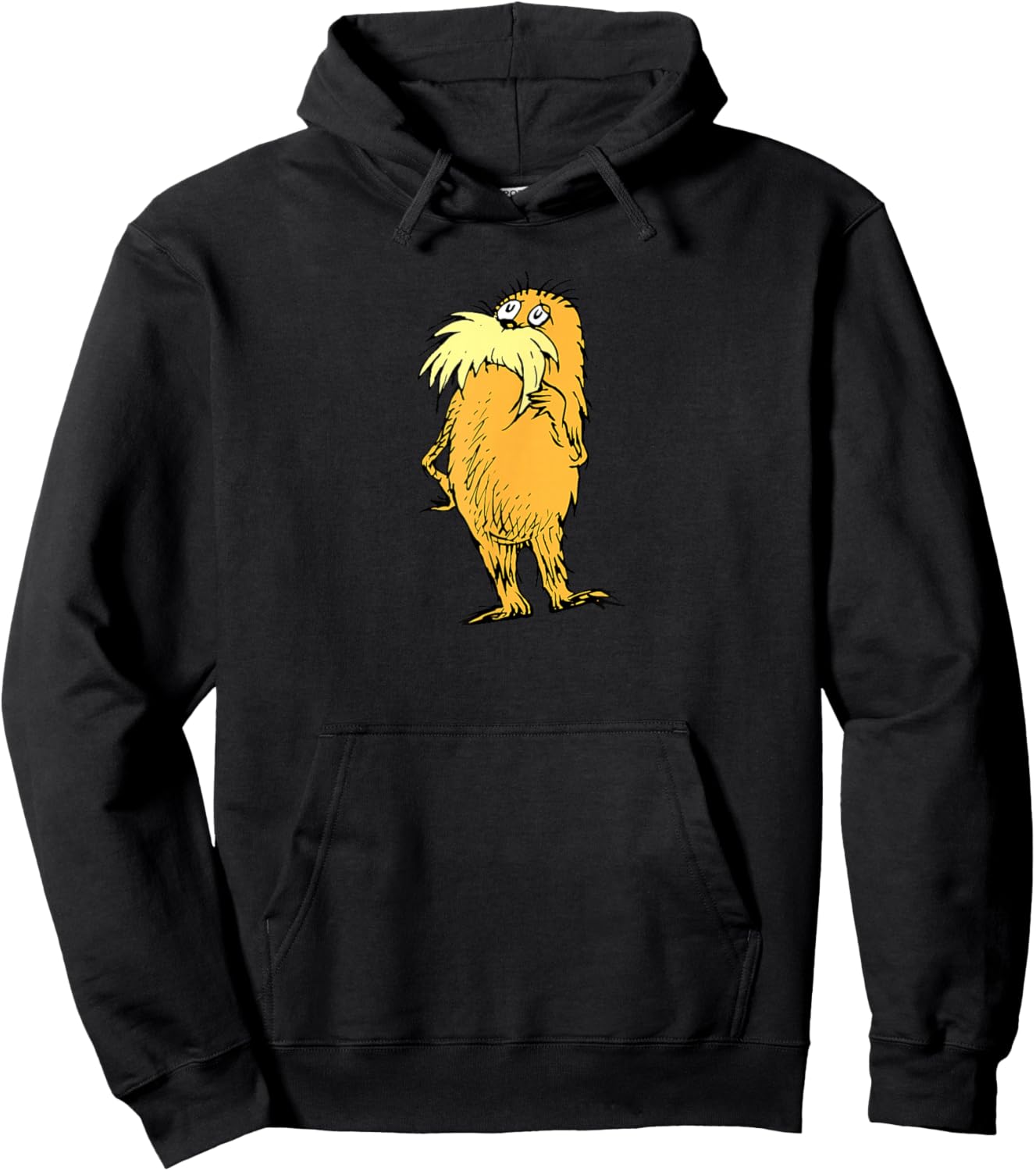Dr. Seuss The Lorax Thinking Hoodie - Hoodie | Black