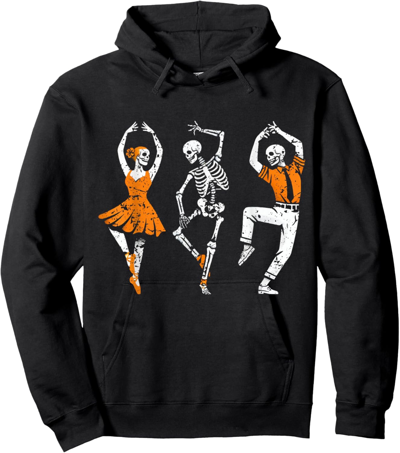 Skeleton Dance Teacher tap, step, or clog, Ballet Dancer Hoodie - Hoodie | Black