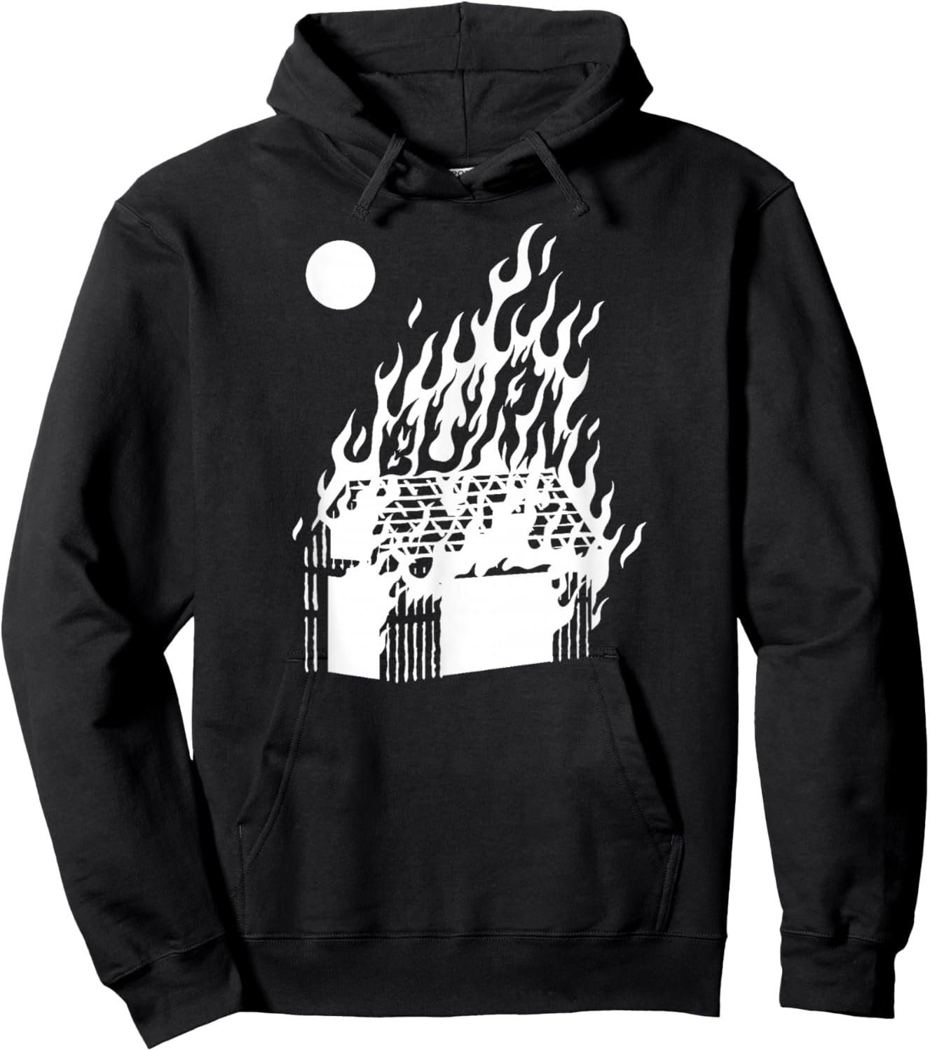Marvel Agatha All Along Disney+ Agatha Harkness Burn Hoodie - Hoodie | Black