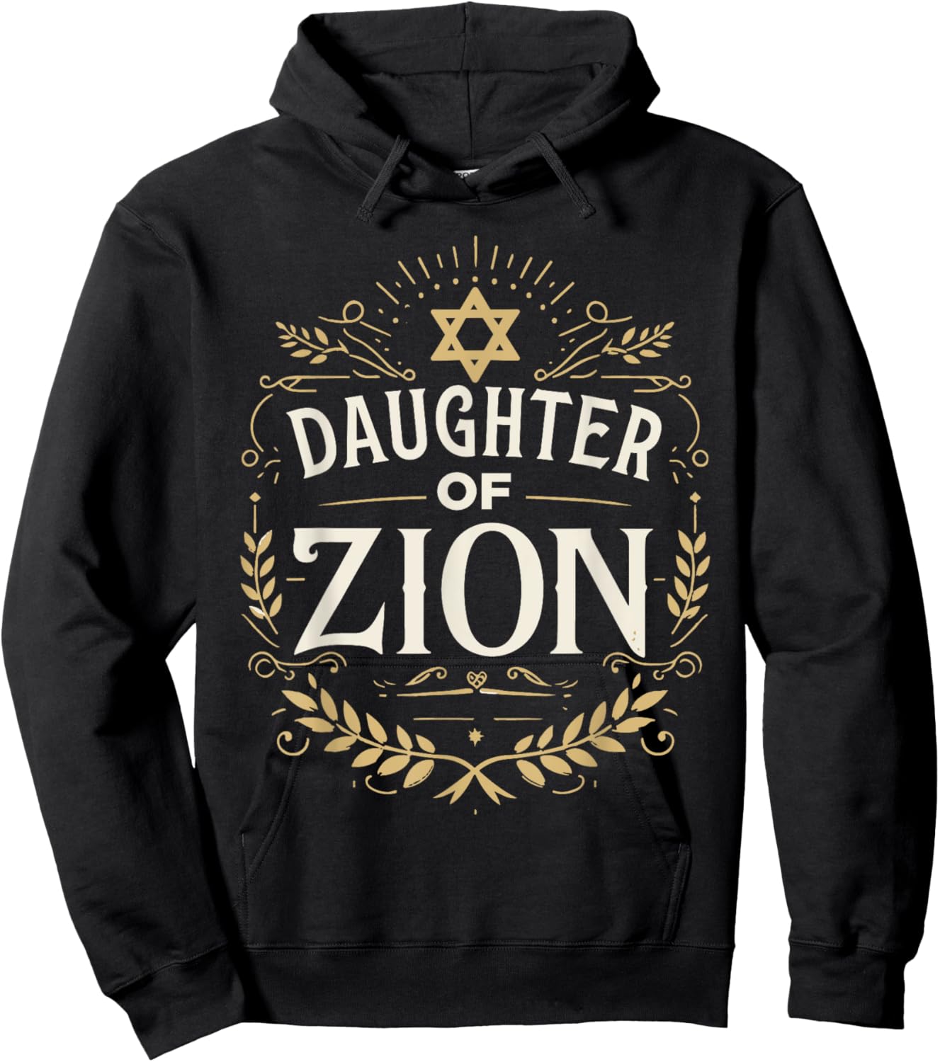 Daughter Of Zion Hoodie - Hoodie | Black