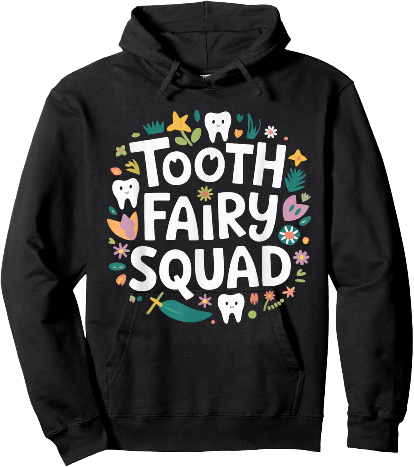 Tooth Fairy Squad Hoodie - Hoodie | Black