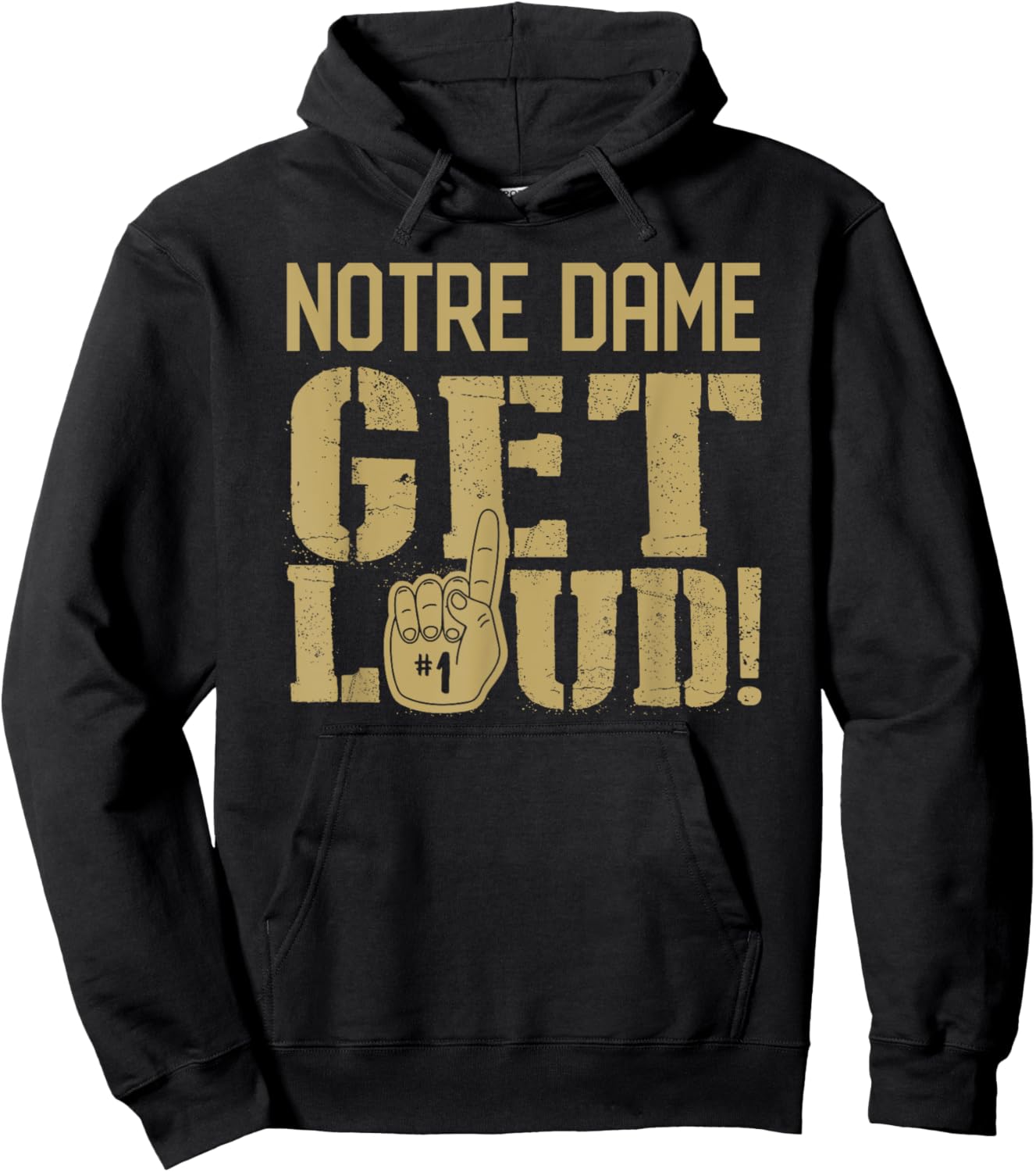 Notre Dame High School Get Loud! Hoodie - Hoodie | Black