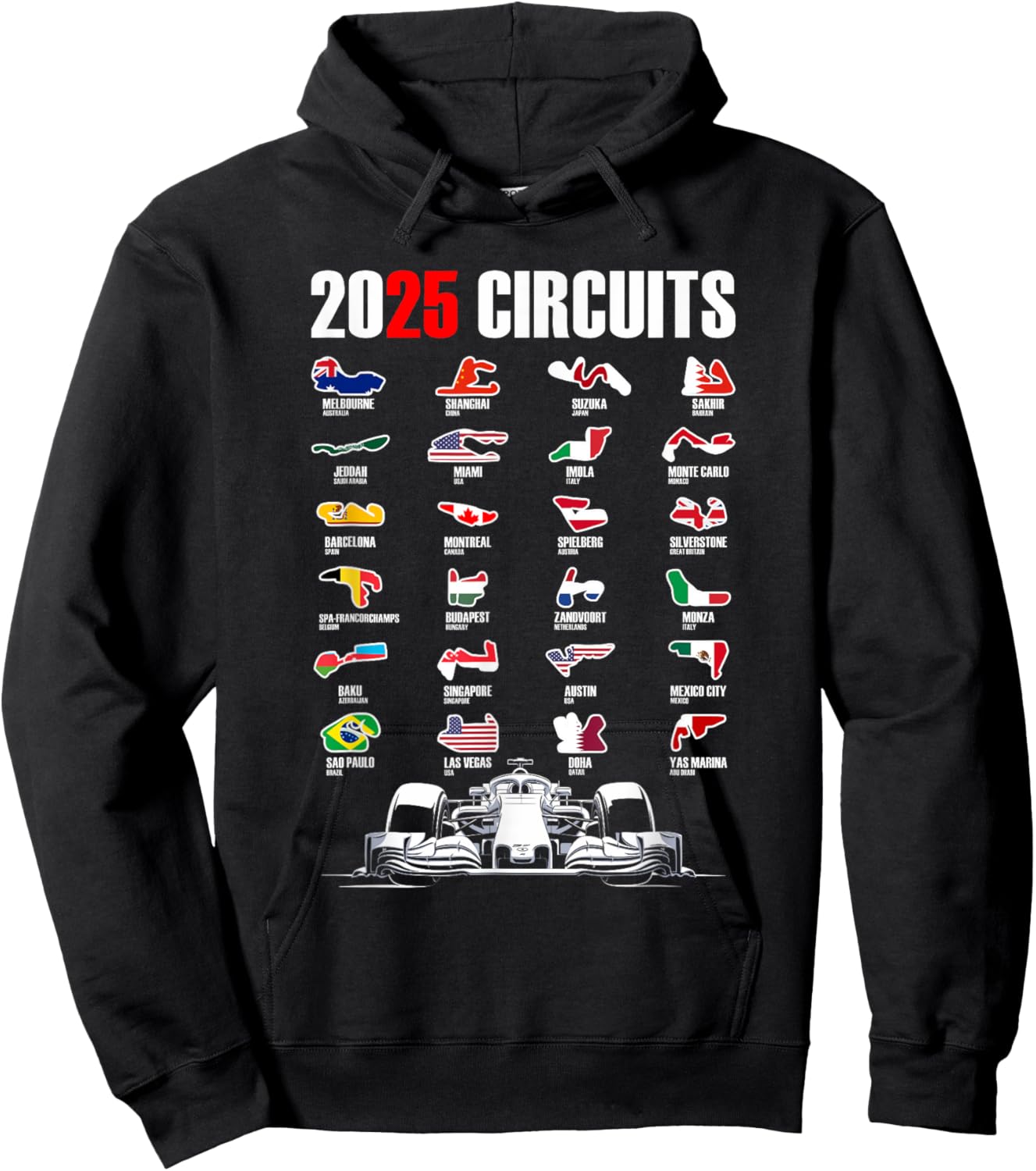 Racing Country Pit Crew Costume Car Auto Car Race Hoodie - Hoodie | Black