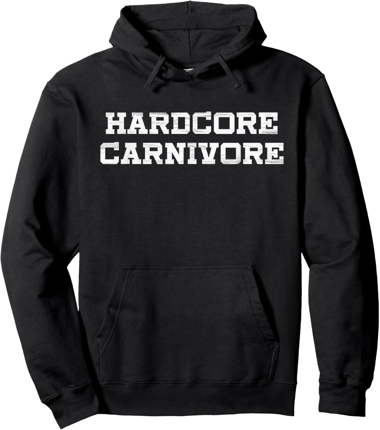 Hardcore Carnivore Meat BBQ Grilling Carnivore Cook Hoodie - Hoodie | Black