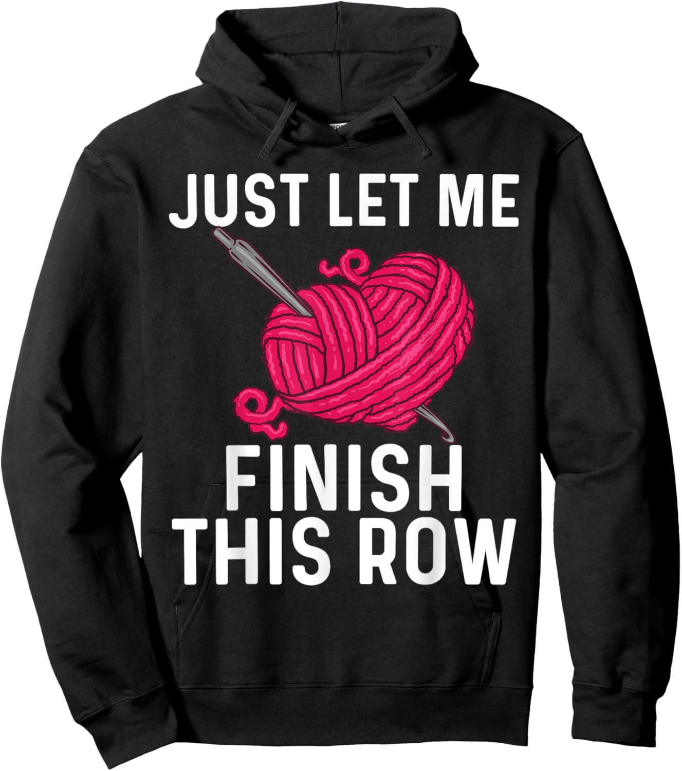 Best Crocheting Art Women Crocheter Crochet Lover Hoodie - Hoodie | Black