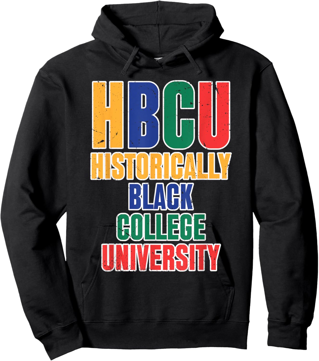 Historical Black College University Hoodie - Hoodie | Black
