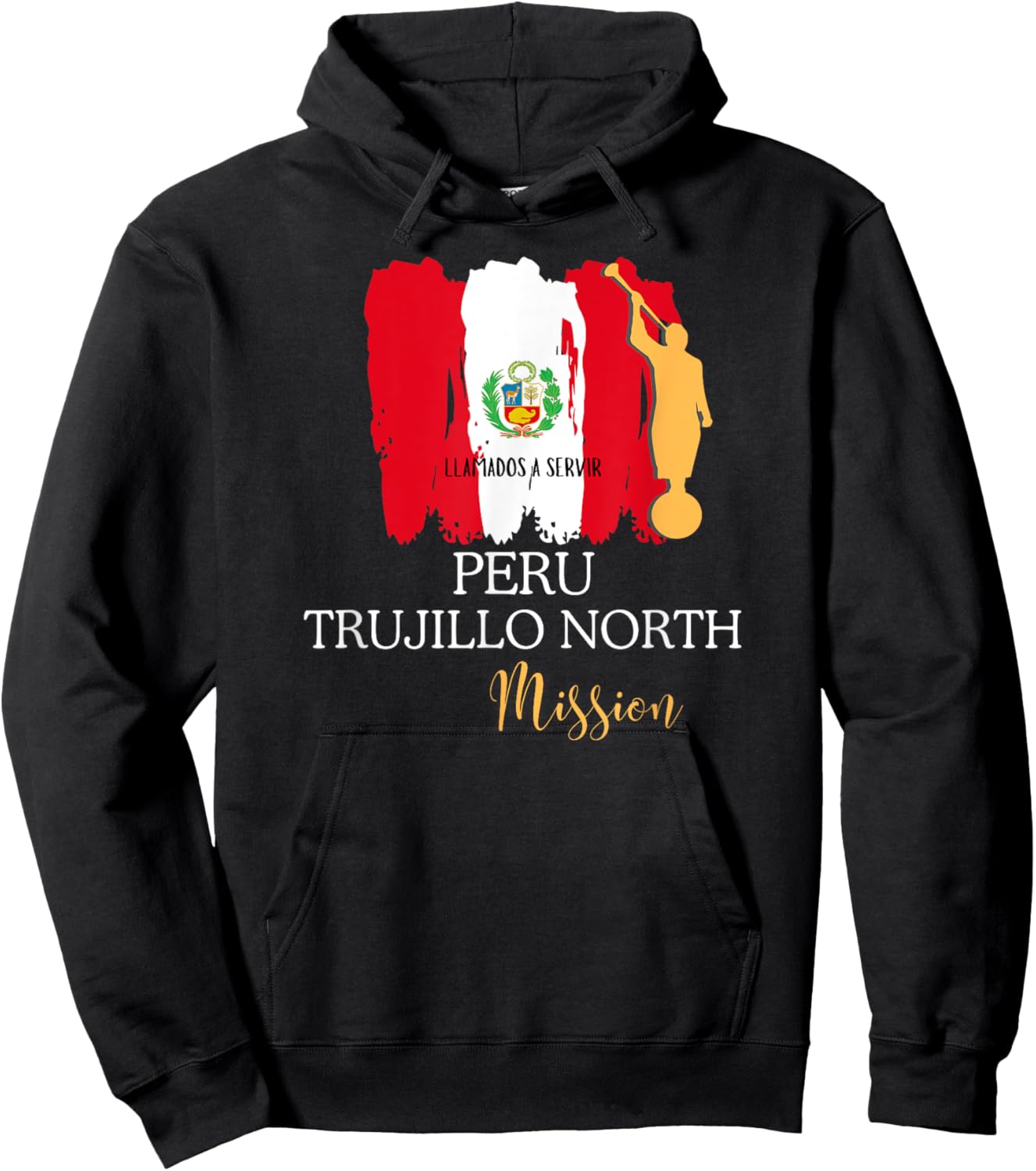 Peru Trujillo North Mormon LDS Mission Missionary Hoodie - Hoodie | Black