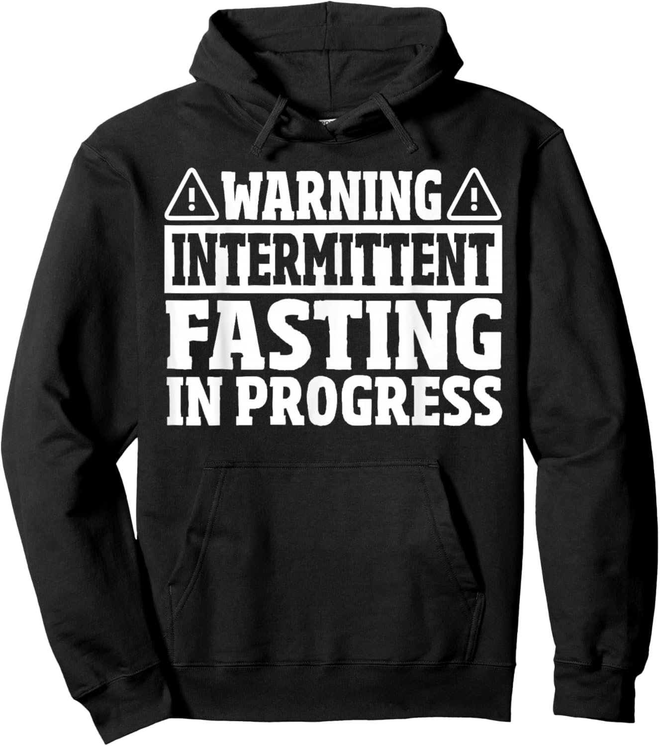Intermittent Fasting In Progress Autophagy Hoodie - Hoodie | Black