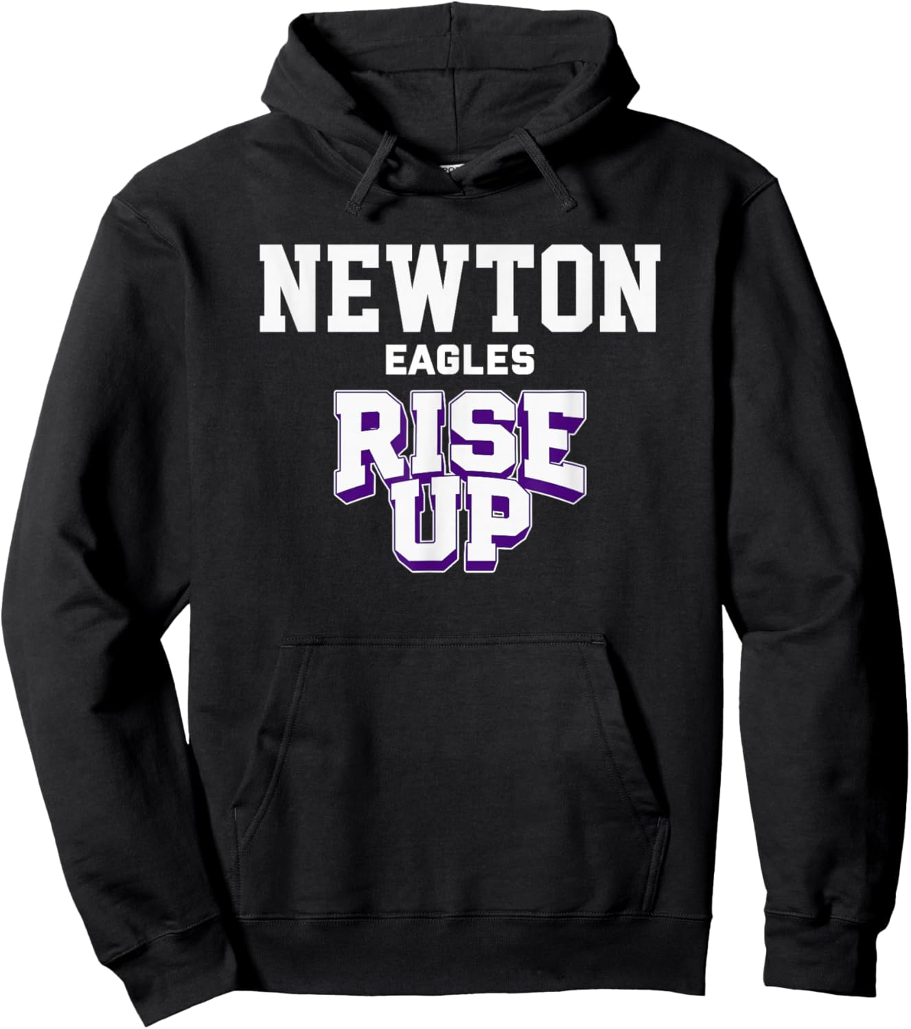 Newton Eagles Rise Up HS Hoodie - Hoodie | Black