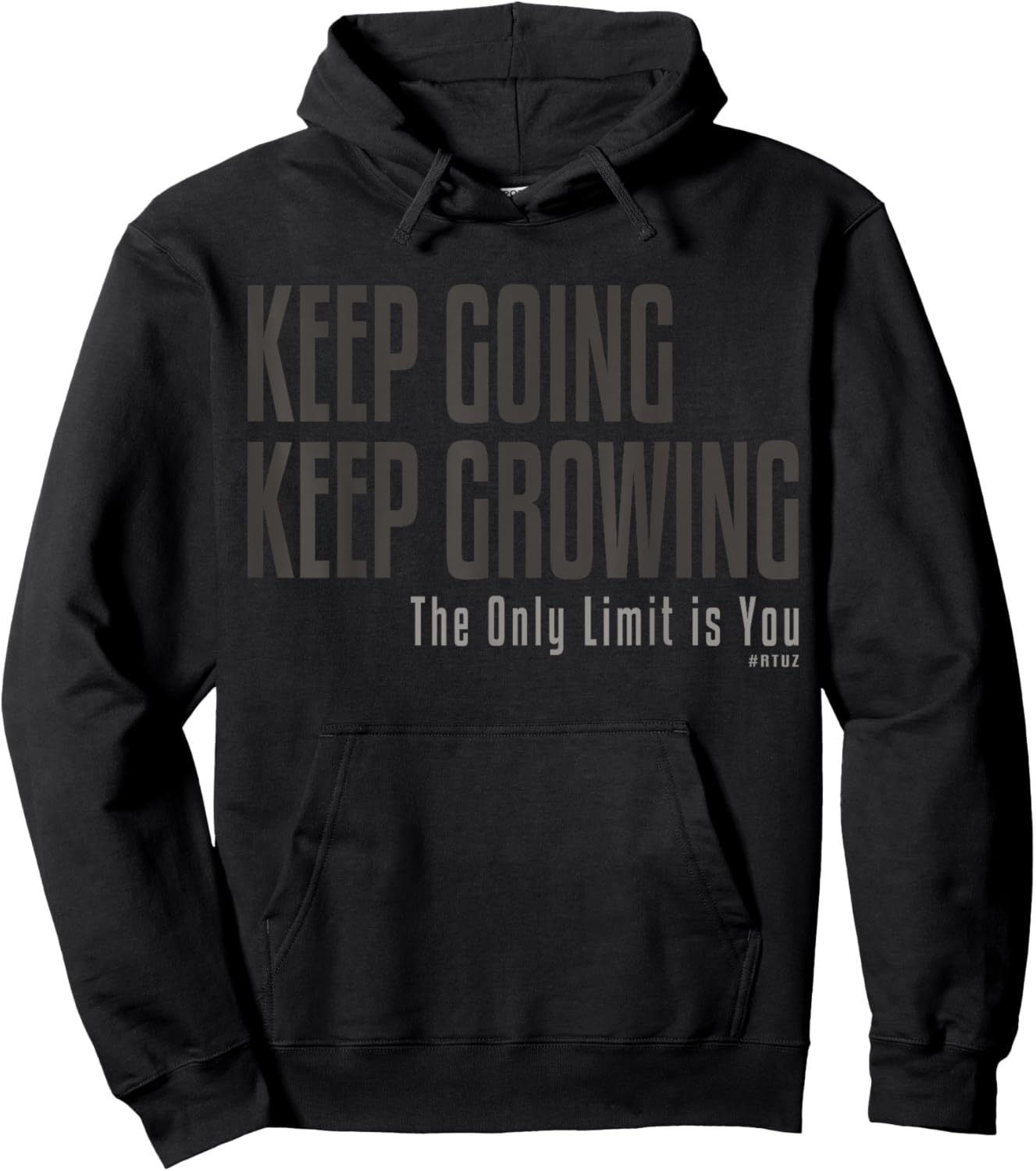 Y2K Fitness Quote Gym Training Discipline Yoga Sport Workout Hoodie - Hoodie | Black