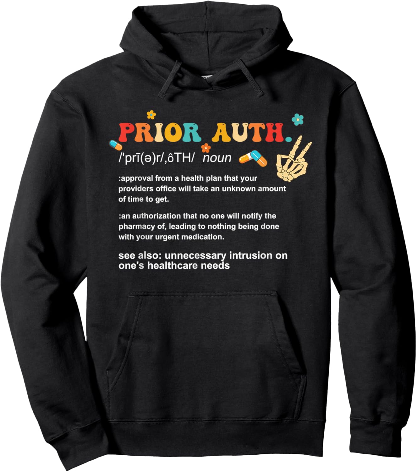 Health Hoodie - Hoodie | Black
