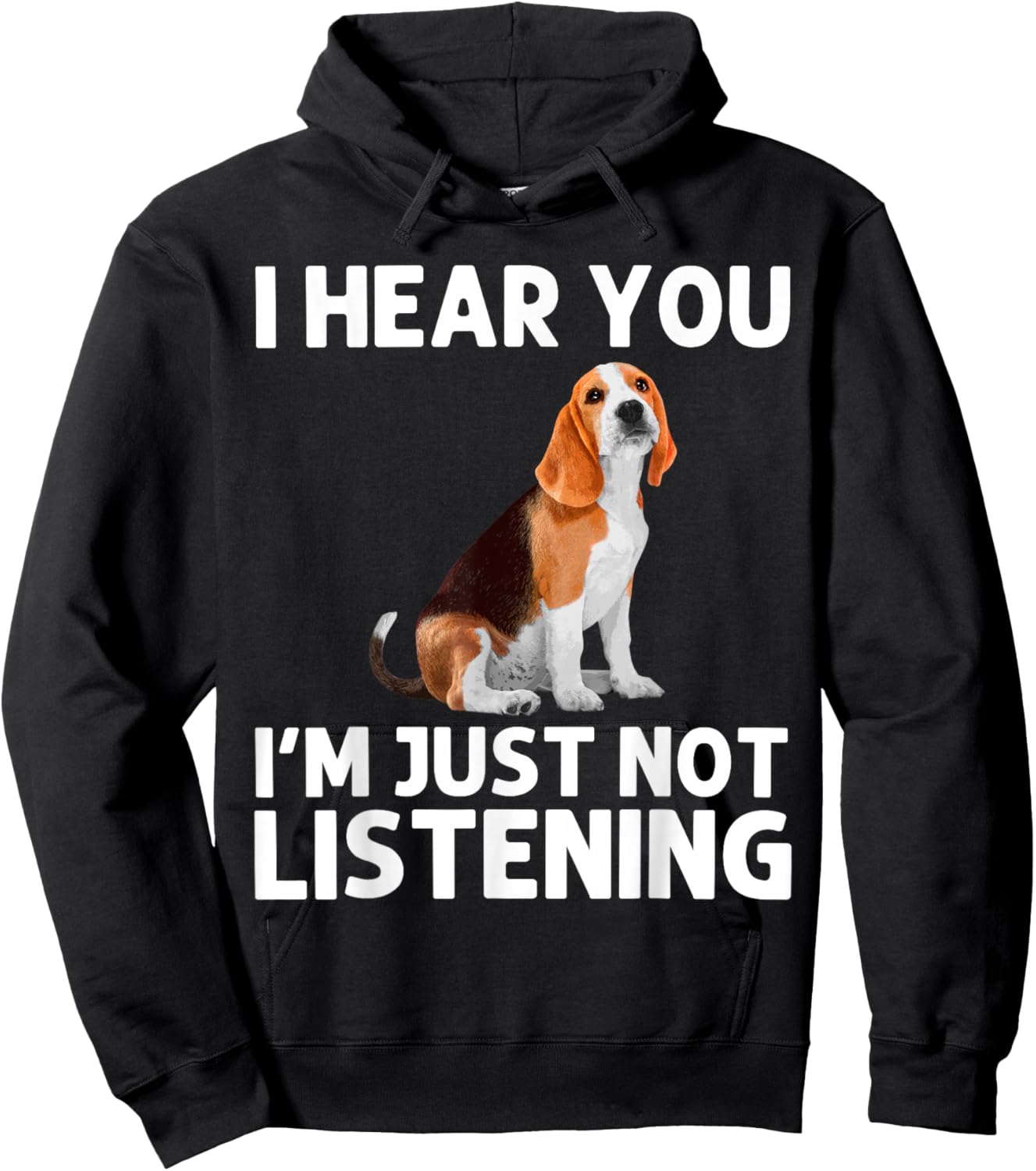 Best Beagle Art Women Kid Beagle Themed Beagle Lover Hoodie - Hoodie | Black