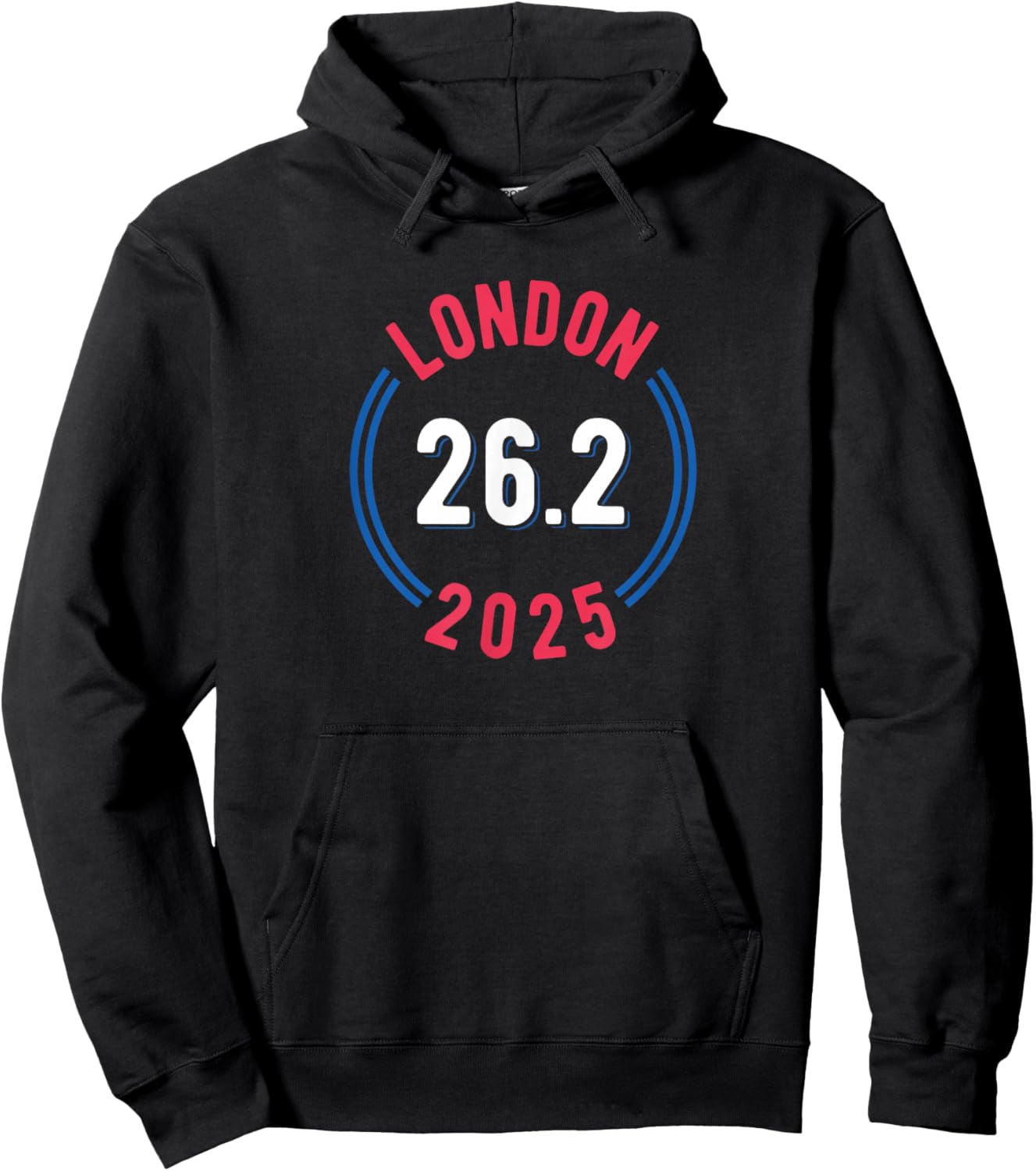 Black Adults Marathon Hoodie - Hoodie | Black