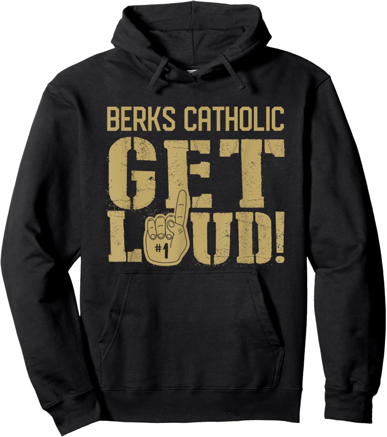 Berks Catholic High School Get Loud! Hoodie - Hoodie | Black