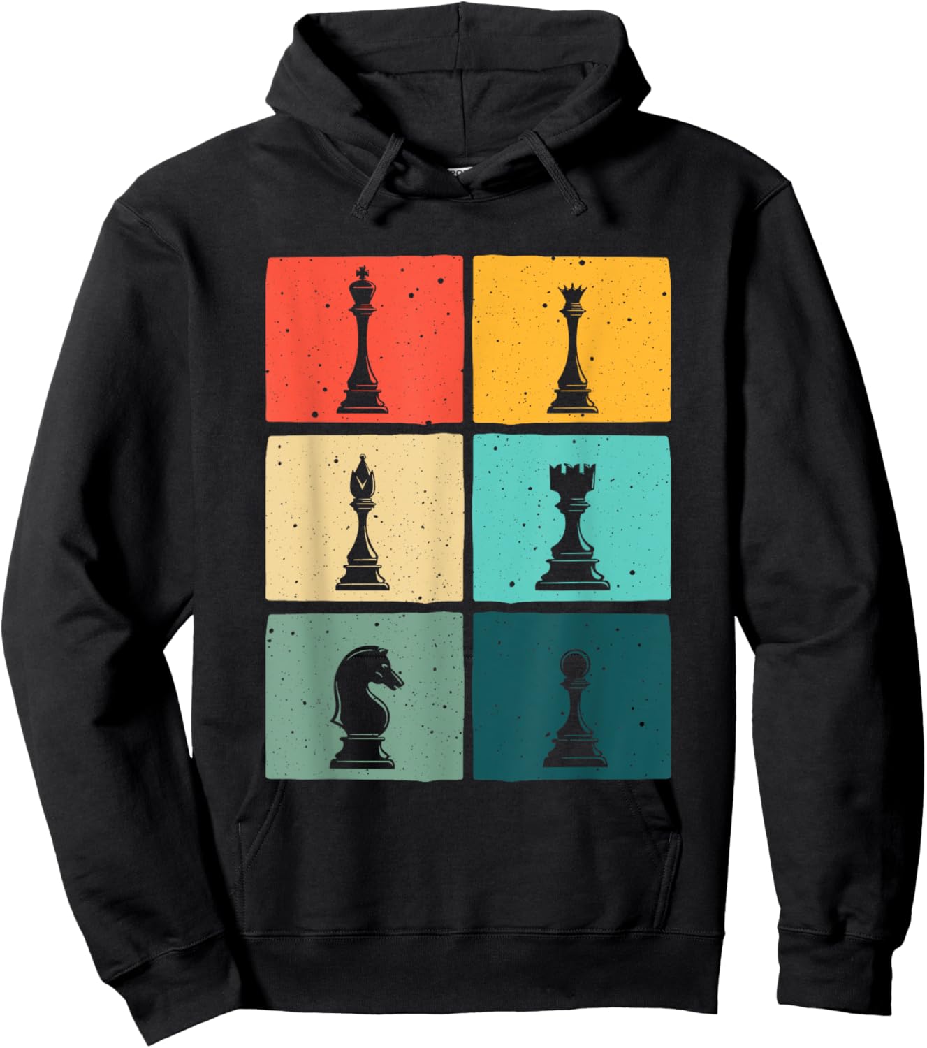 Cool Chess Design Women Chess Lover Chess Player Hoodie - Hoodie | Black