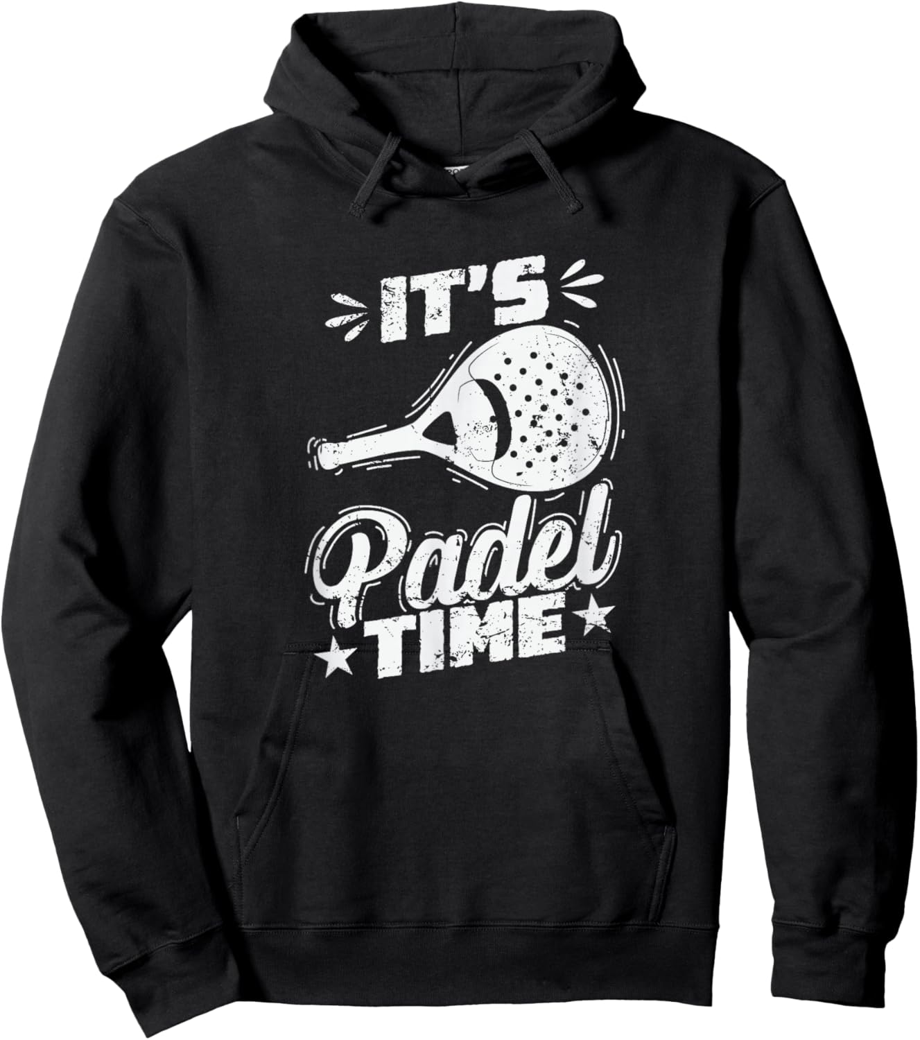Padel Tennis It's Padel Time Match Time Hoodie - Hoodie | Black