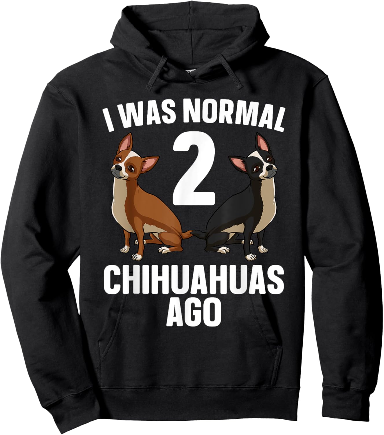 Chihuahua Design Men Chihuahua Dog Chihuahua Lover Hoodie - Hoodie | Black