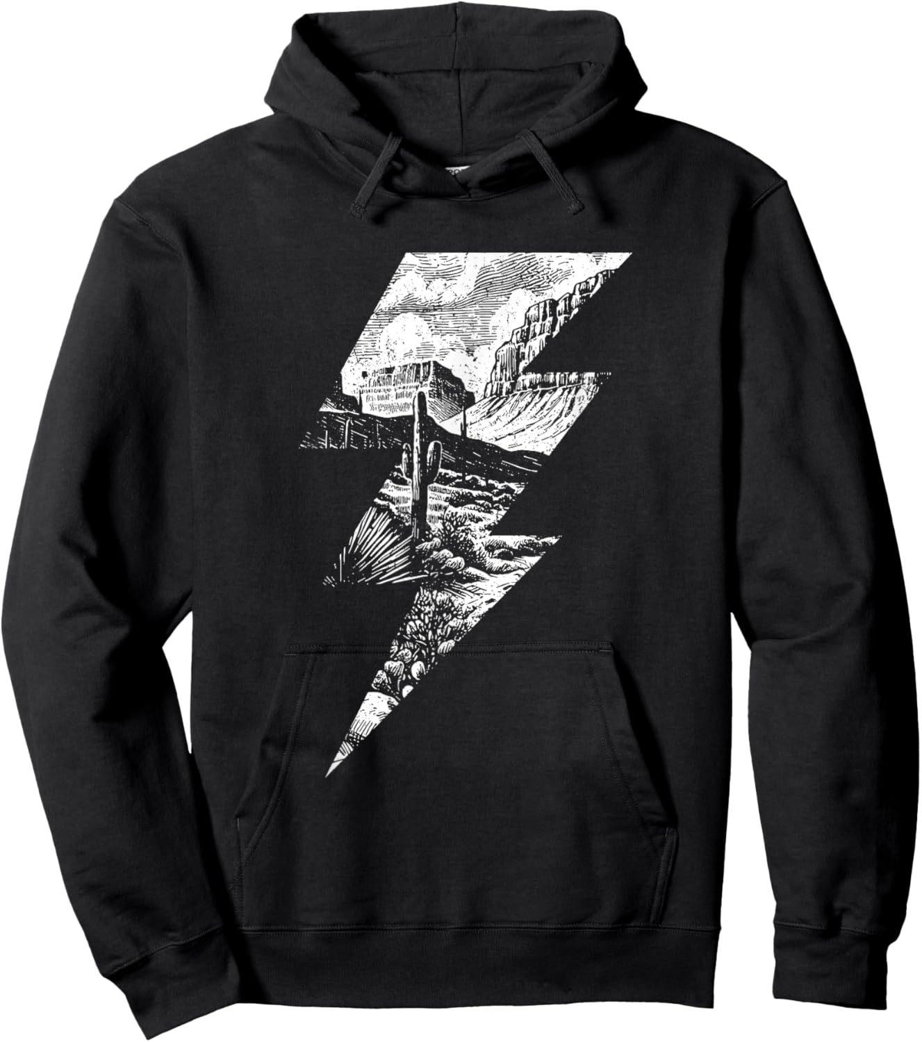 Western Cowgirl Boho Desert Punchy Grunge Rodeo Country Hoodie - Hoodie | Black
