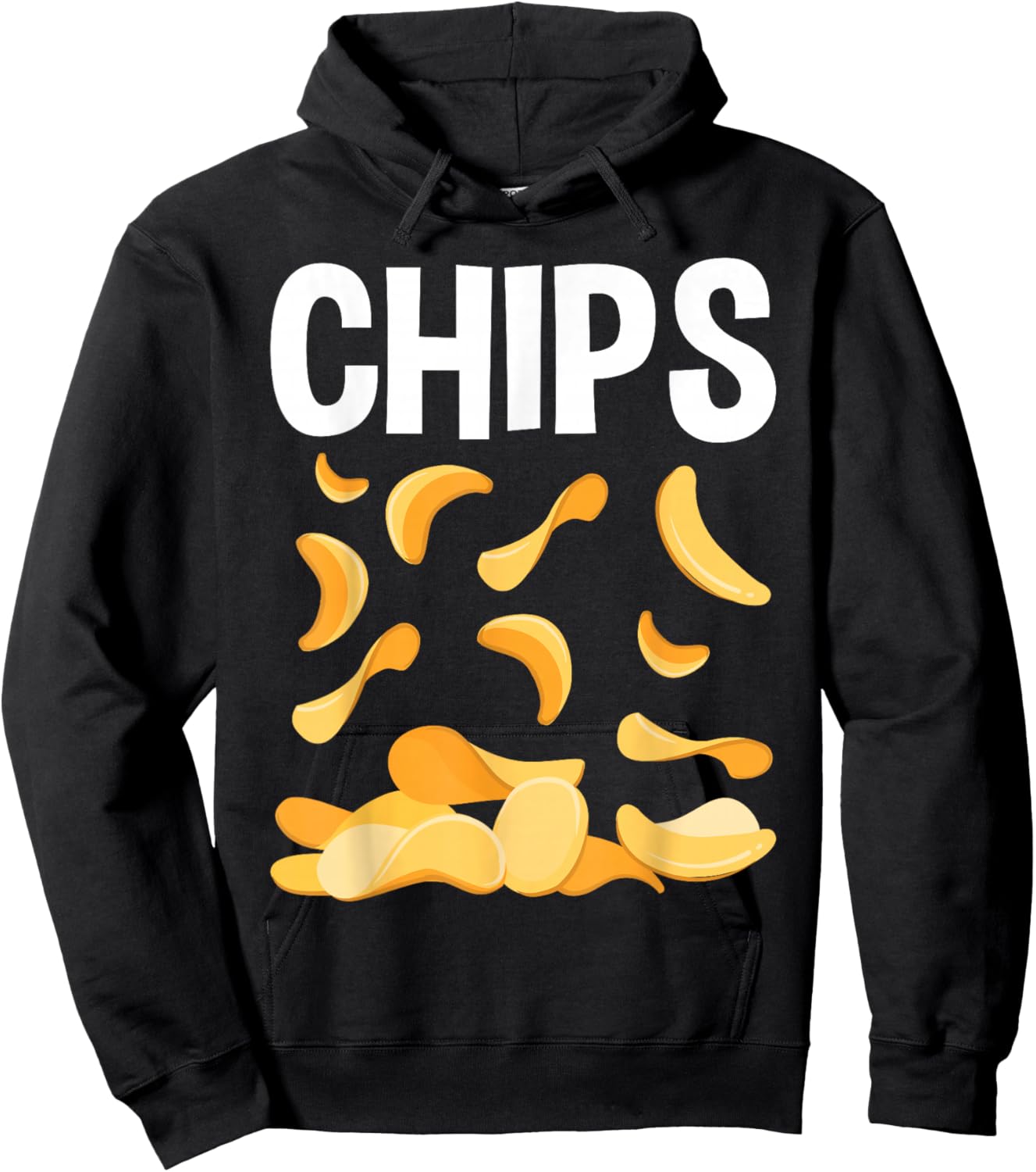 Game Day Potato Chips Hoodie - Hoodie | Black