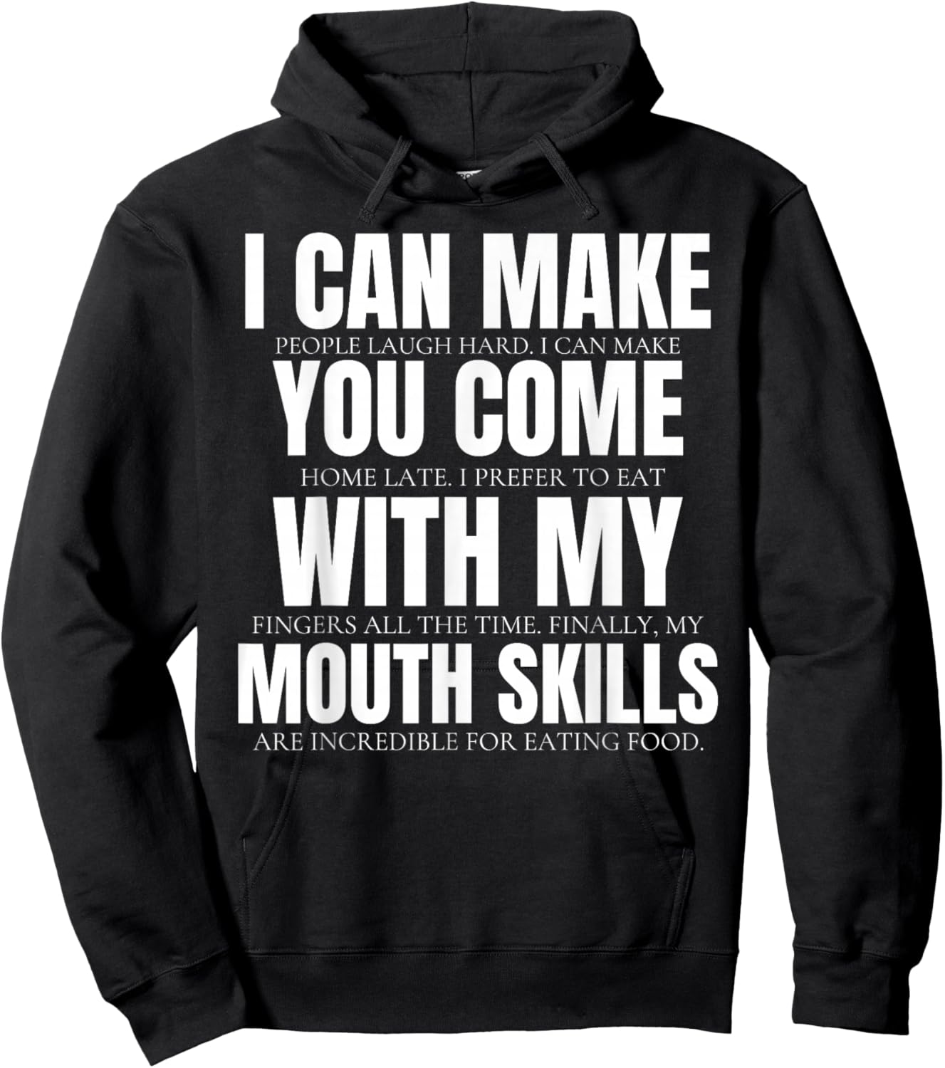 Sexual Innuendo Funny Offensive Adult Humor Gag Women Hoodie - Hoodie | Black