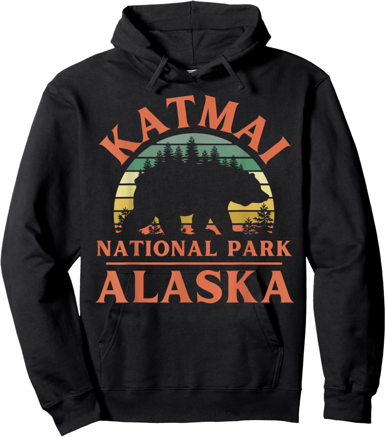 Katmai National Park Hoodie - Hoodie | Black