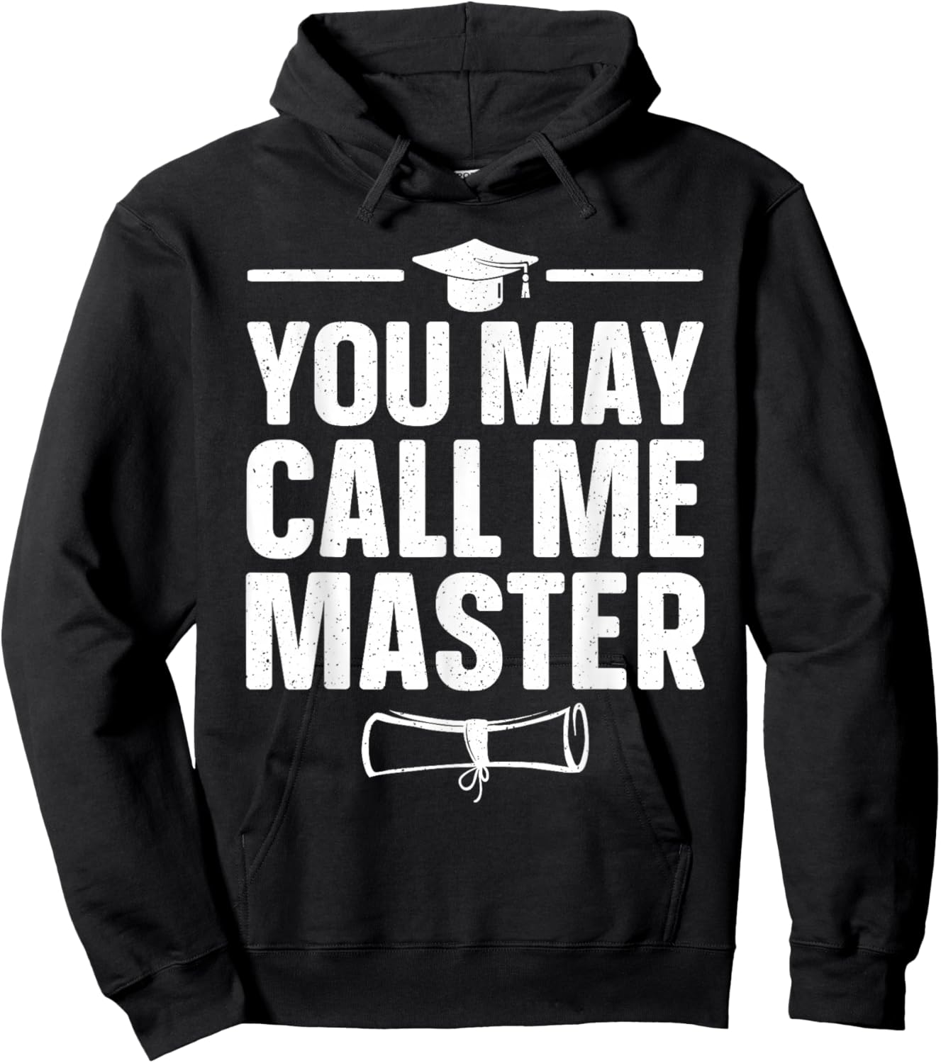 Masters Degree Graduation Art Women Masters Degree Hoodie - Hoodie | Black