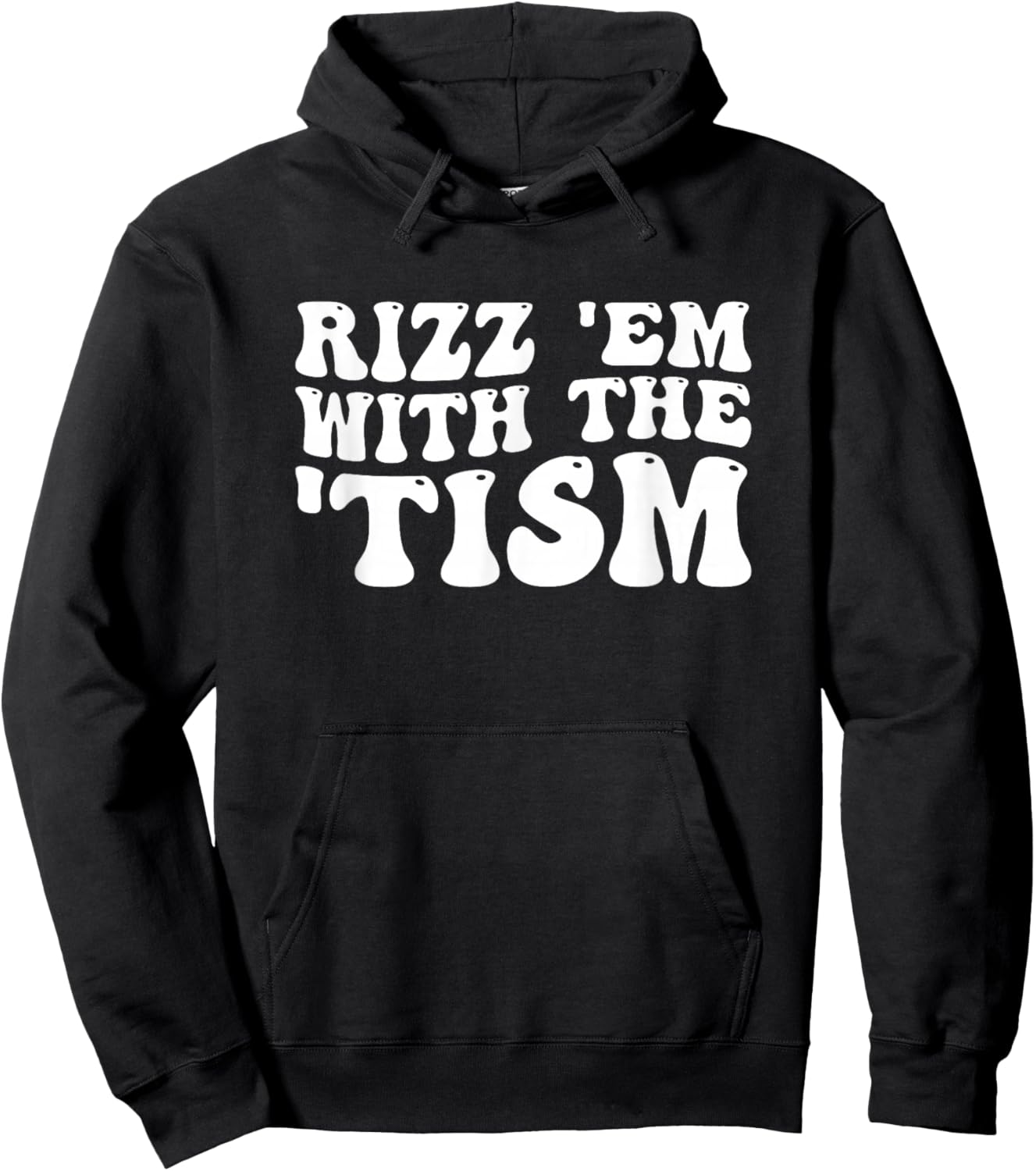 Rizz Em With The Tism Special Education Autism Awareness Hoodie - Hoodie | Black