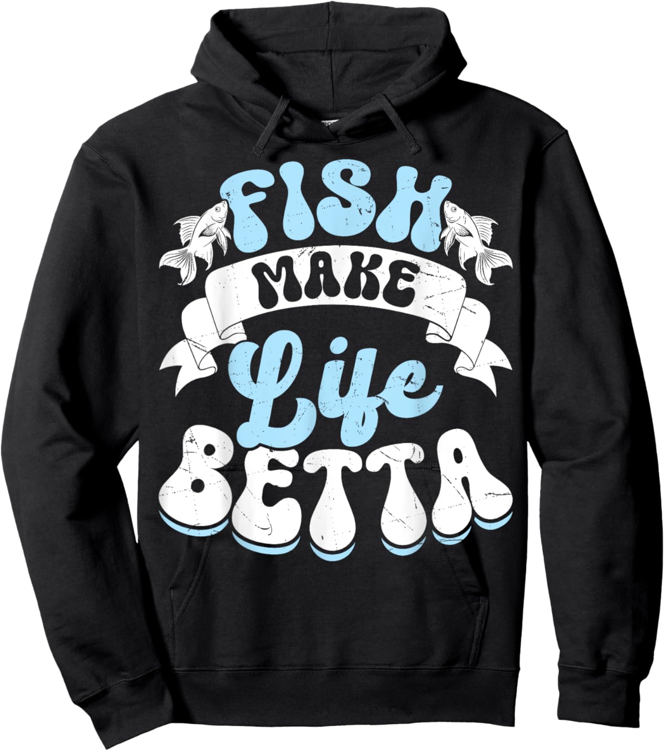 Aquarium Fishkeeper Funny Men Women Fish Tank Fishkeeping Hoodie - Hoodie | Black