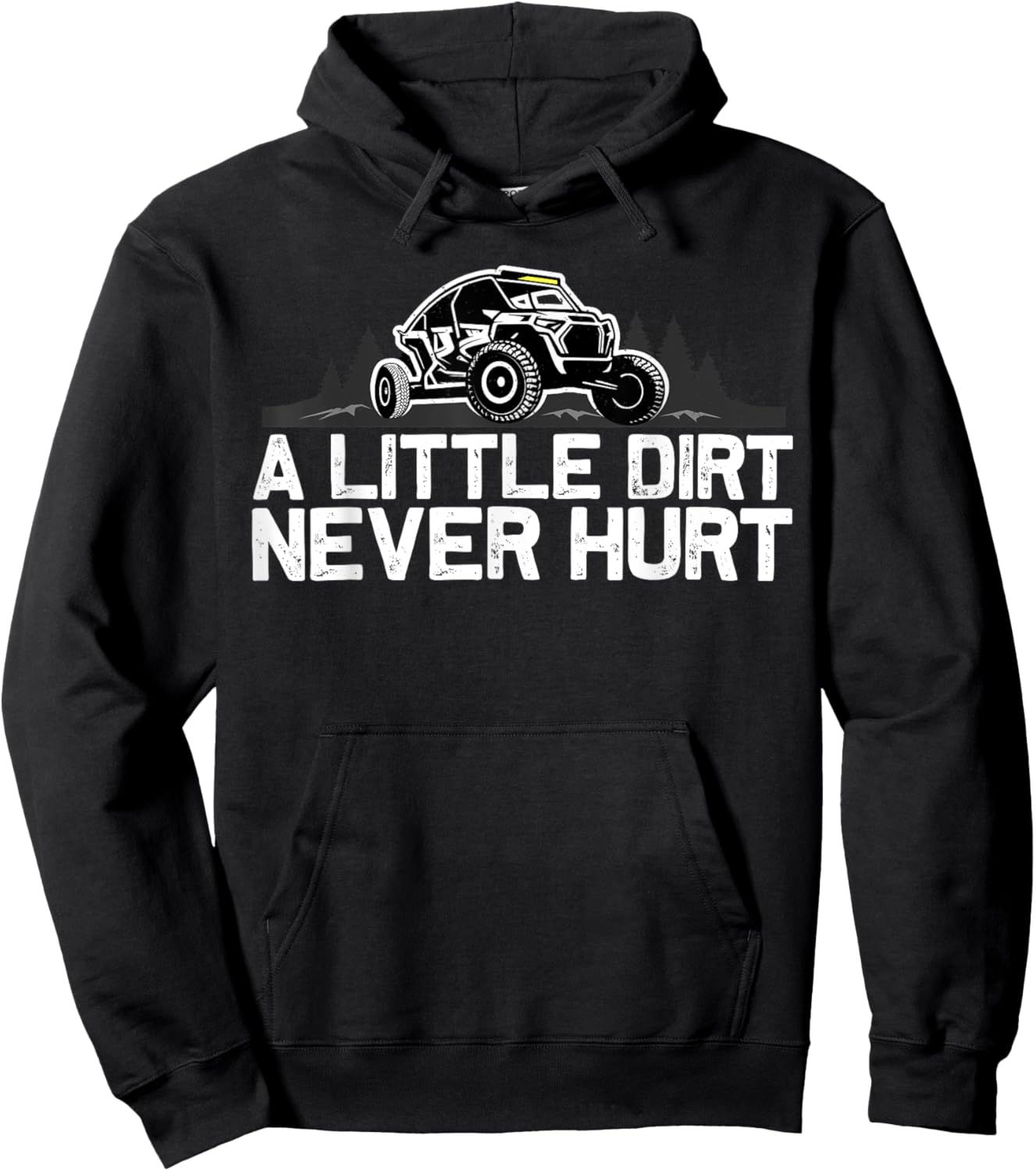 Funny SxS Design Women Offroading UTV Side By Side Hoodie - Hoodie | Black