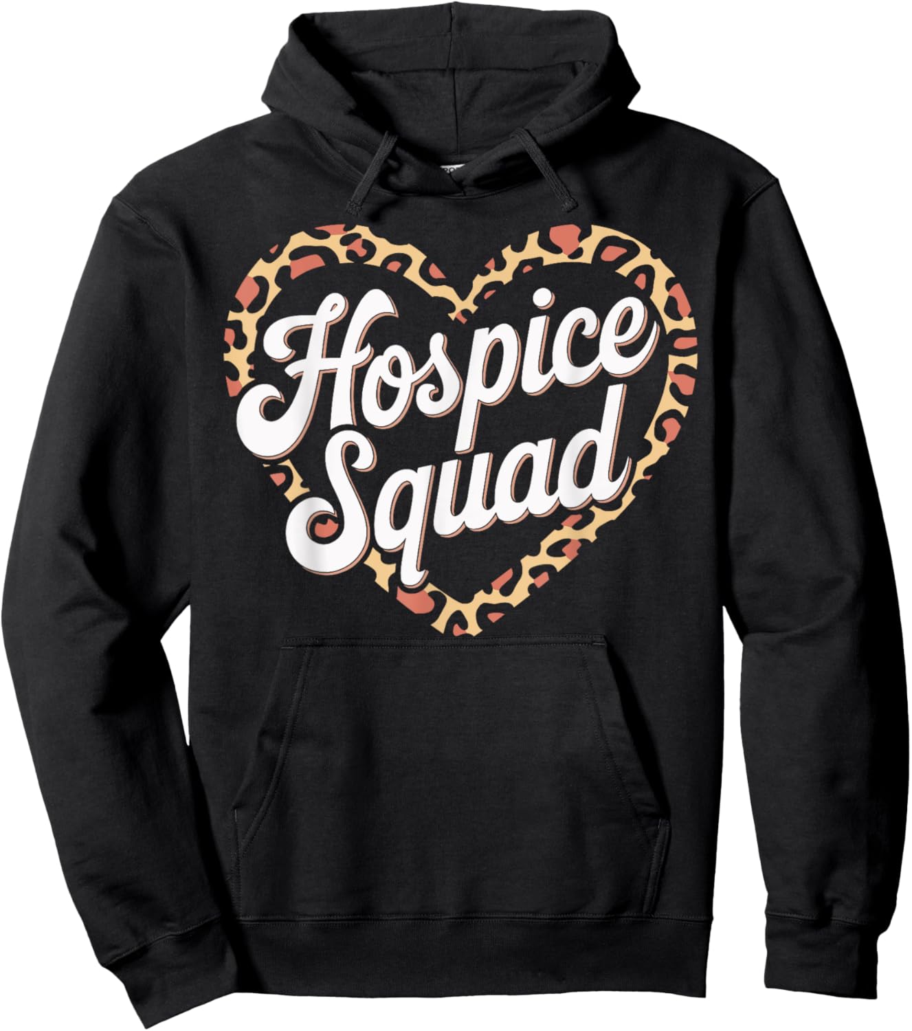 Hospice Squad Hospice Nurse Hoodie - Hoodie | Black