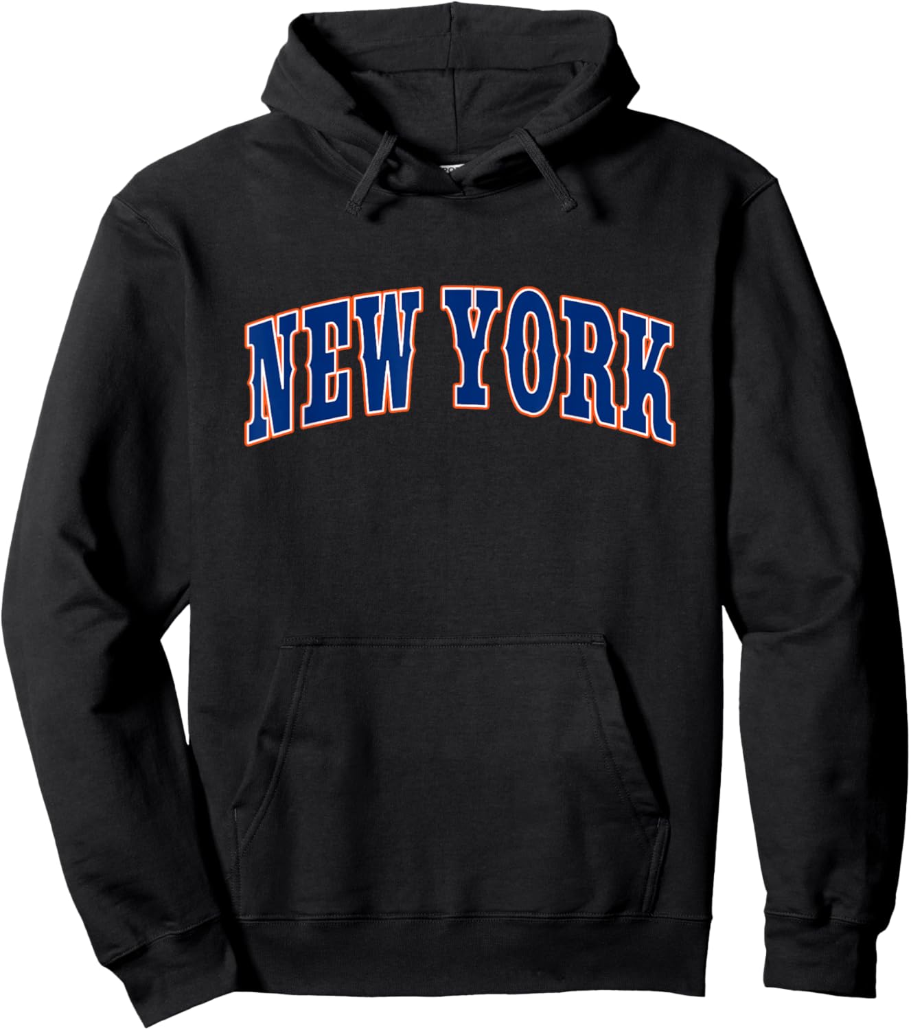 New York - Throwback Design - Classic Hoodie - Hoodie | Black