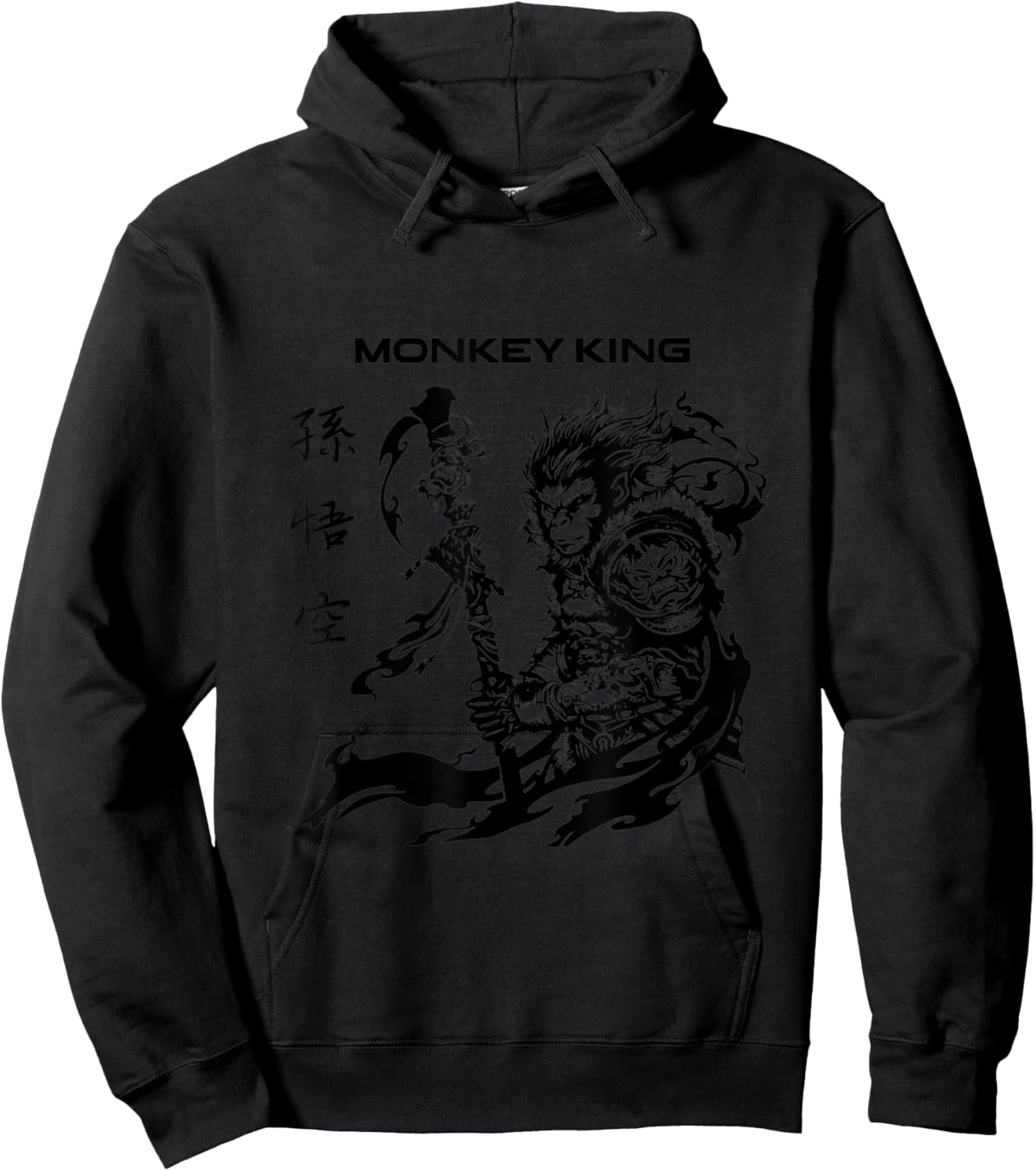 Sun Wukong The Monkey King Hoodie - Hoodie | Black