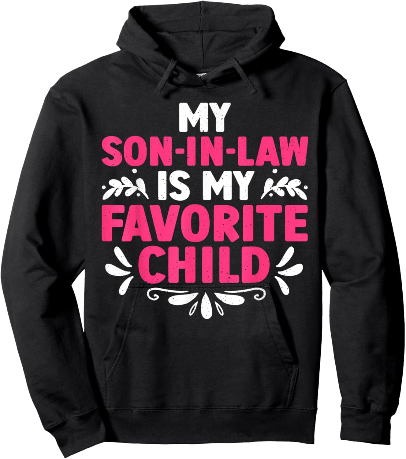 Mother In Law From Son In Law For Mom Women Mother In Law Hoodie - Hoodie | Black