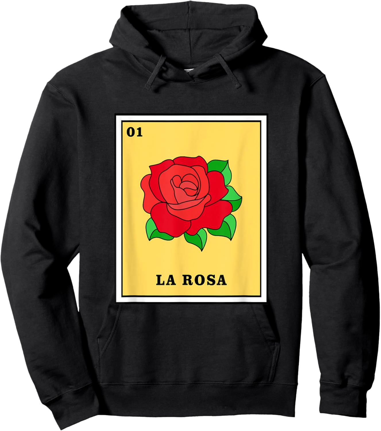 Mexican Lottery Game La Rosa Hoodie - Hoodie | Black