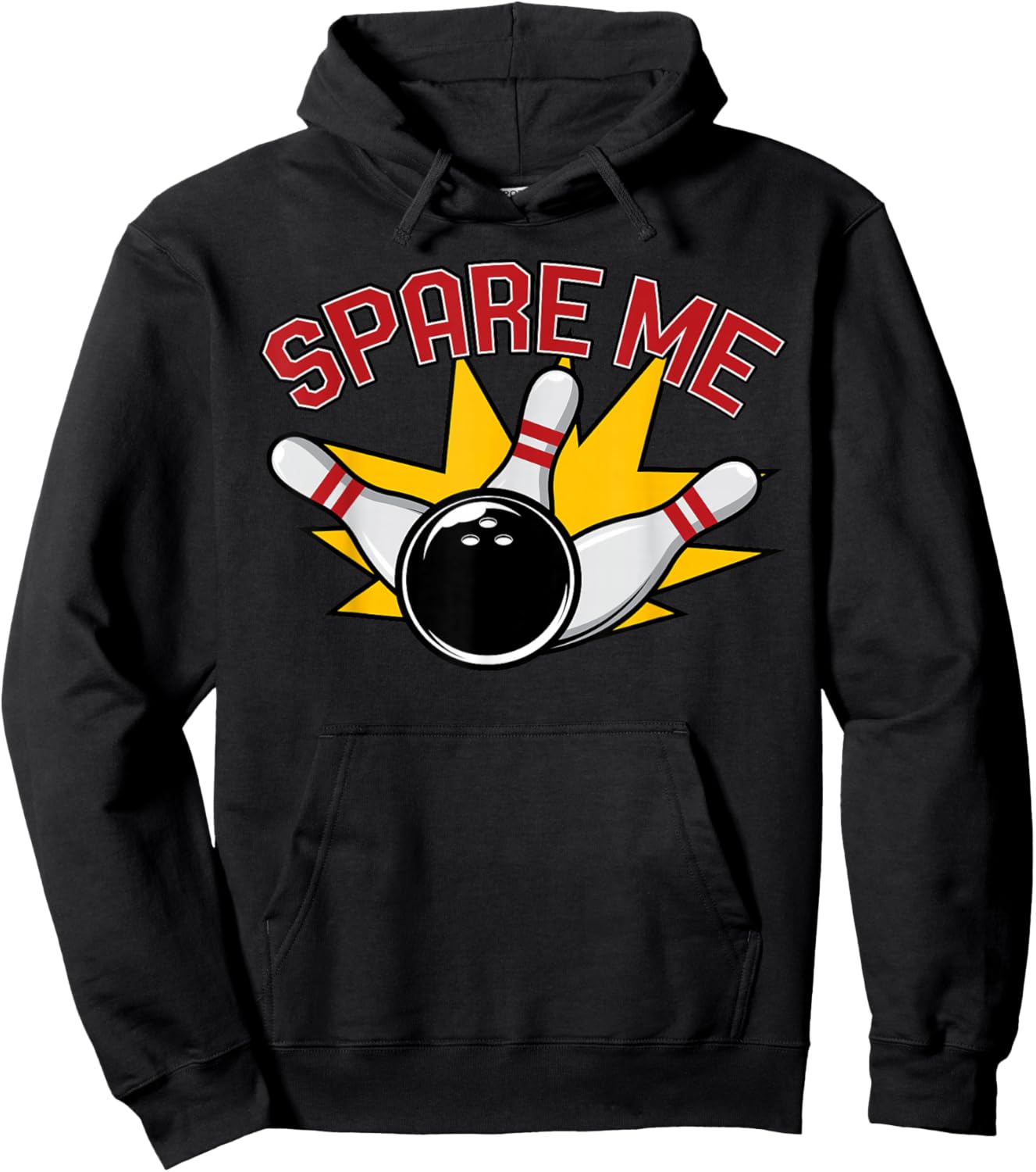 Cool Bowling Novelty Women Bowling Team Gag Bowler Hoodie - Hoodie | Black