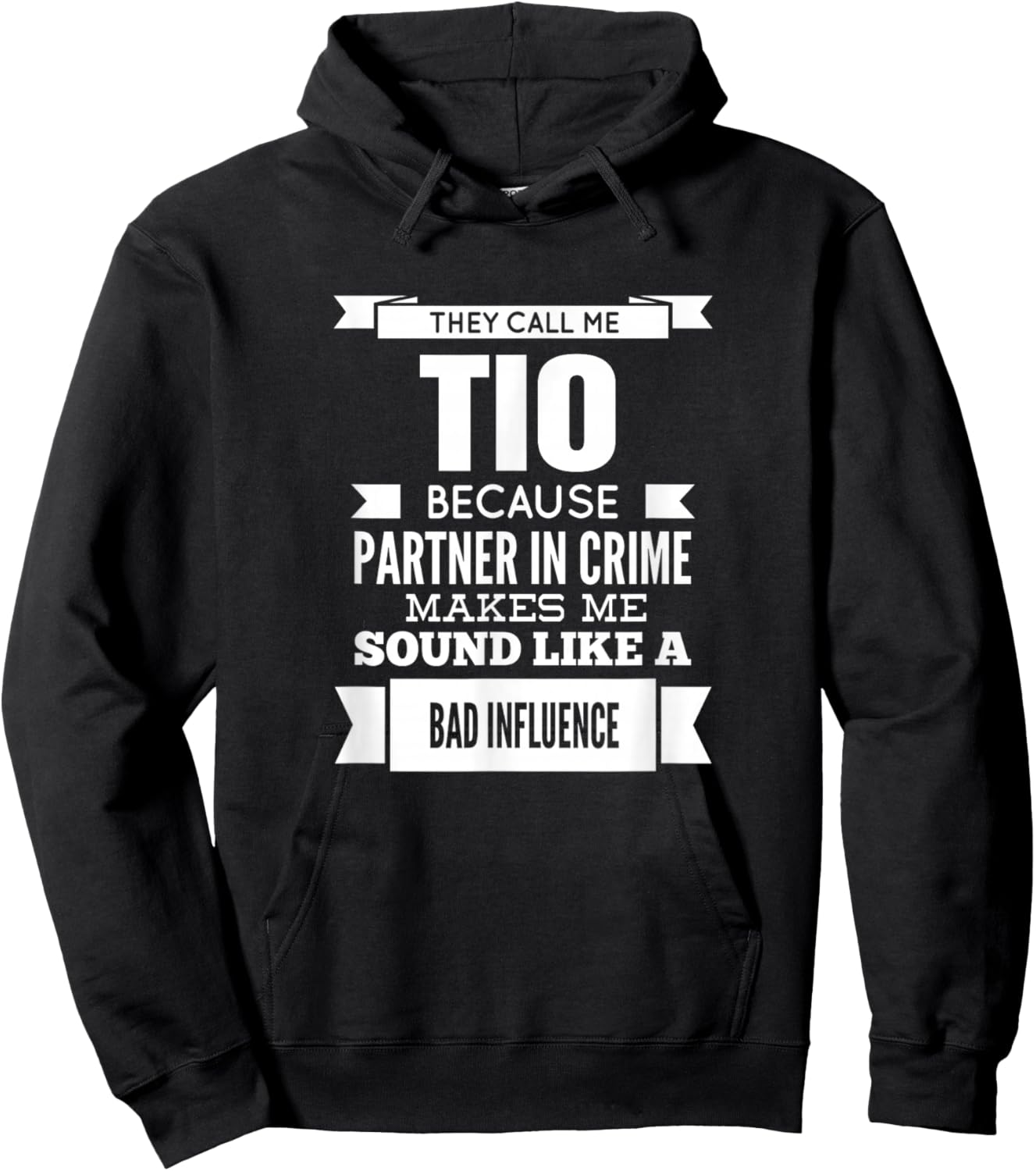 They Call Me Tio Mexican Spanish Uncle Hoodie - Hoodie | Black