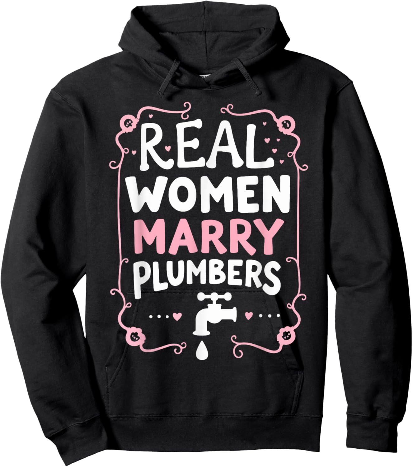 Plumber Art Men Women Funny Plumber Quote Dad Father Plumber Hoodie - Hoodie | Black